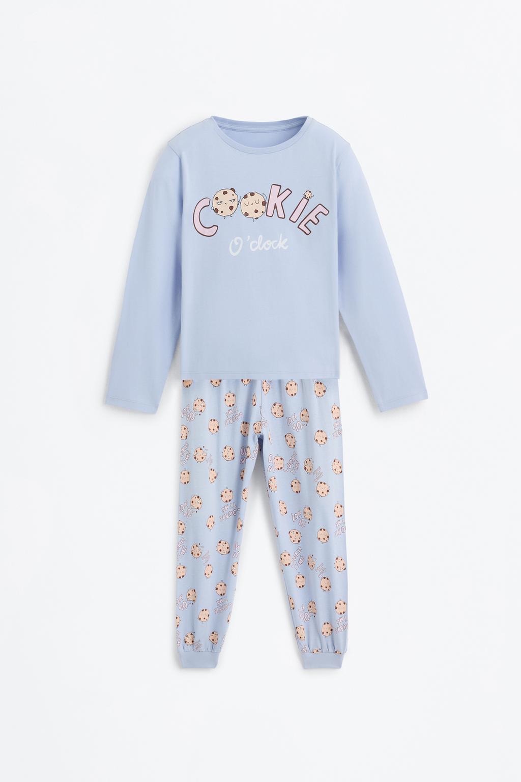Long printed pyjamas