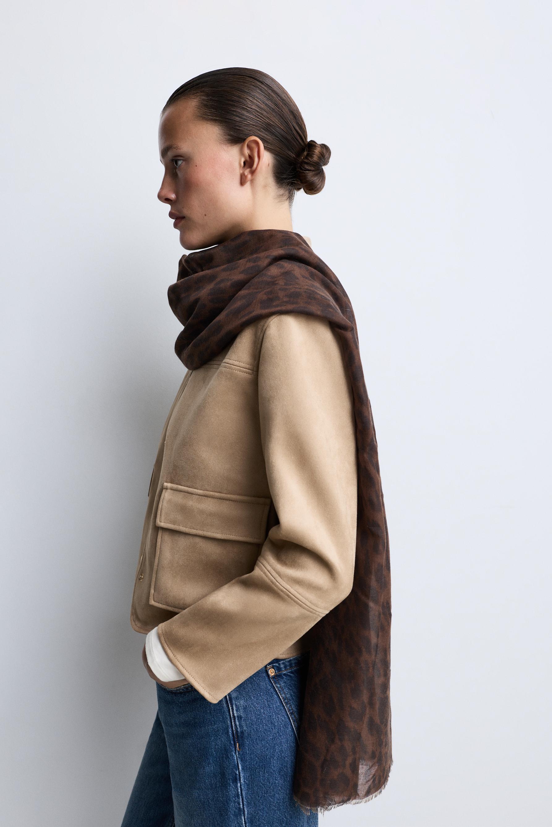 Leopard print scarf — LEOPARD PRINT