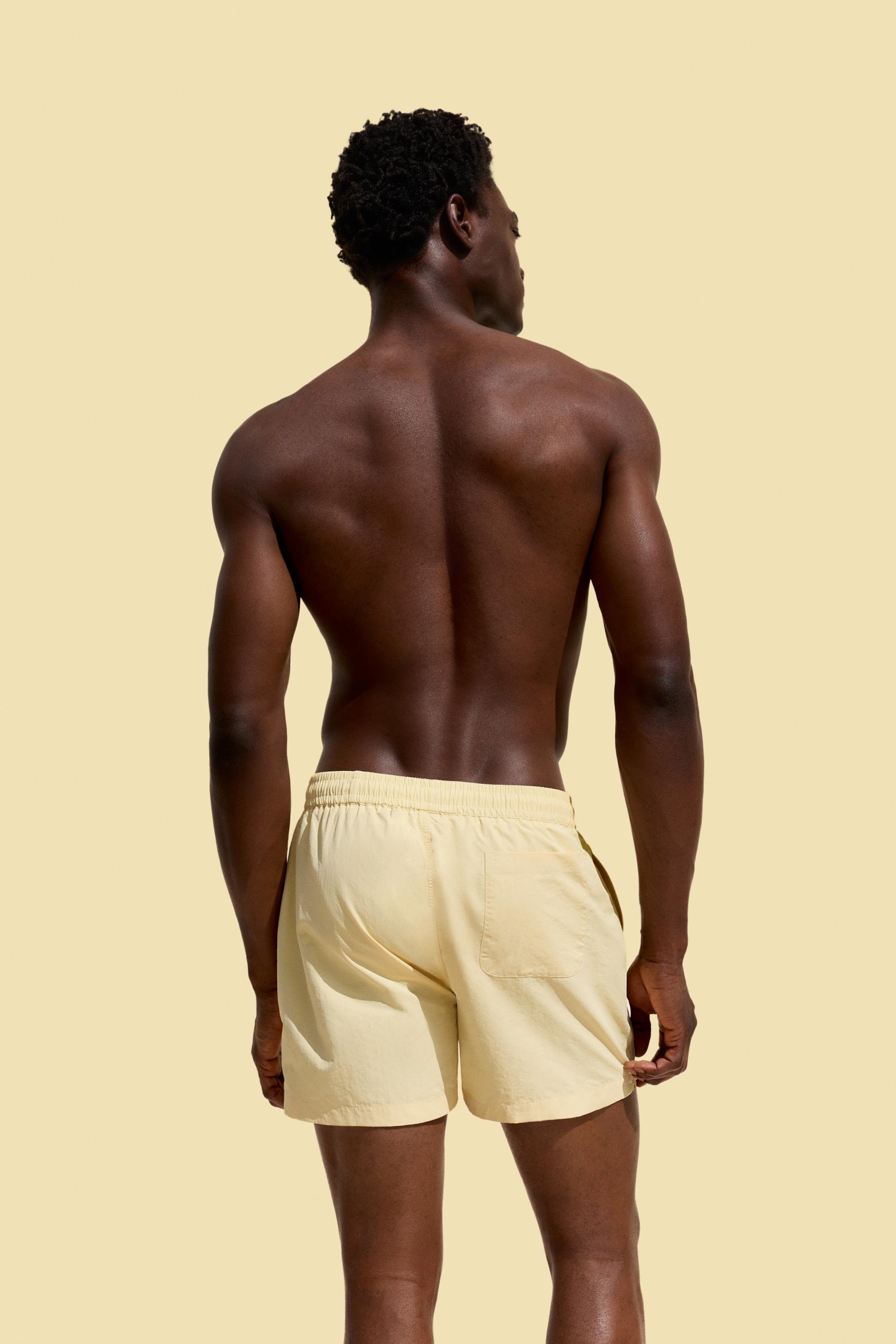 Coloro x Lefties straight swim trunks — PASTEL YELLOW