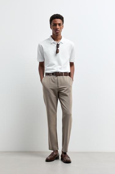 Basic polo shirt — WHITE 2