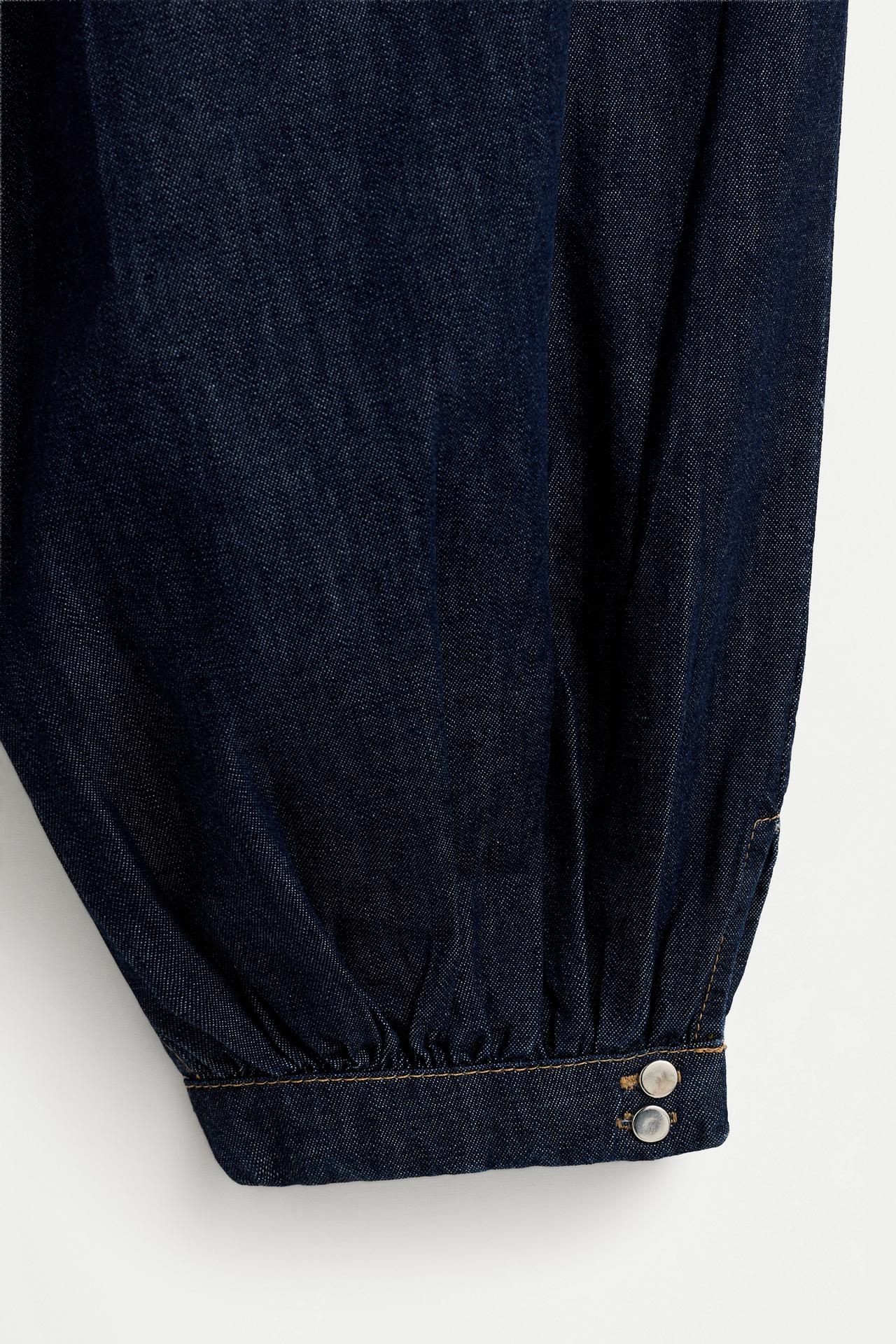 Lightweight sarouel jeans — NAVY
