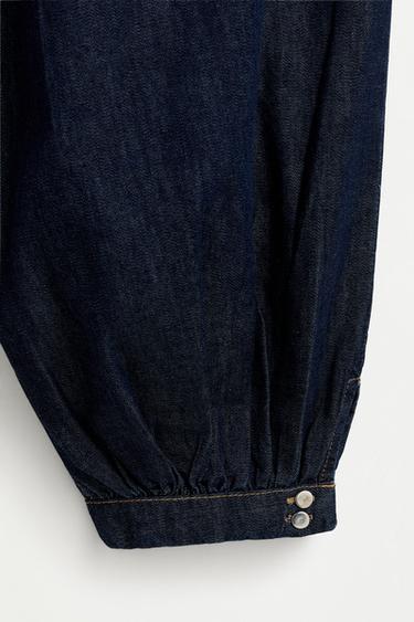 Lightweight sarouel jeans — NAVY 7