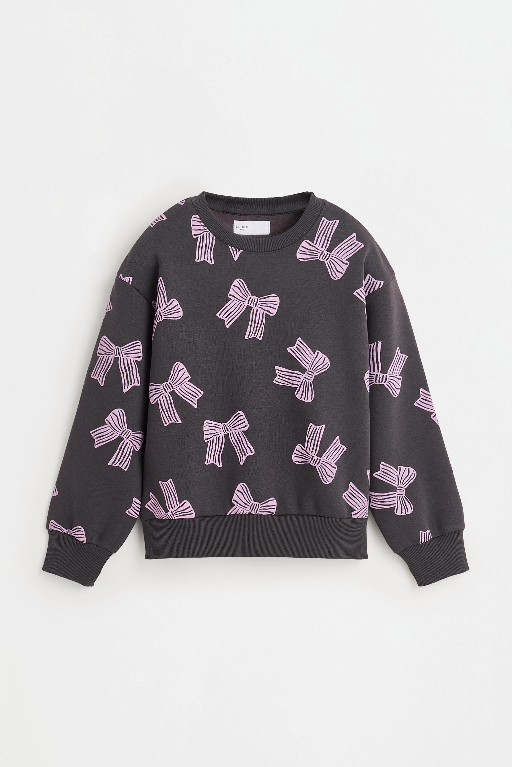 Printed sweatshirt — ANTHRACITE GREY