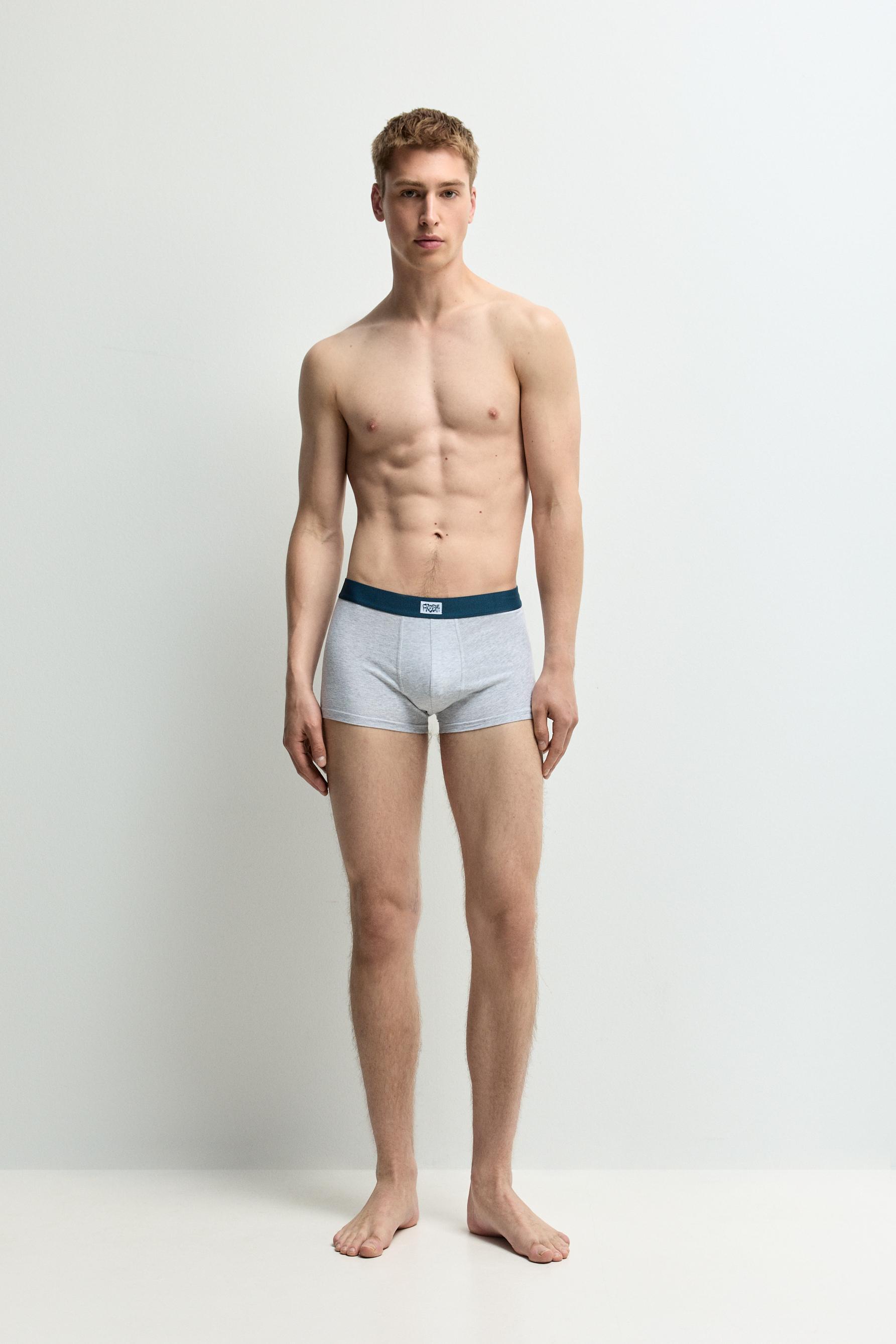 Assorted Boxers (5-Pack) — NAVY/WHITE