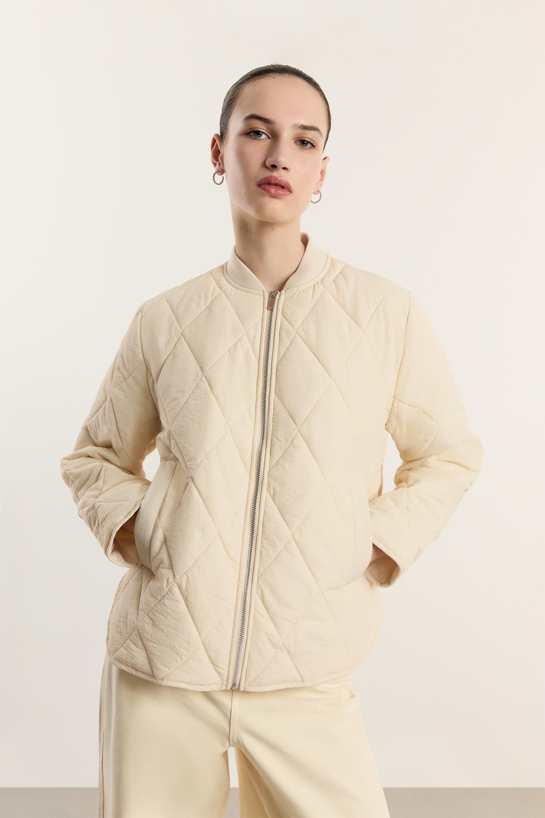 Cazadora bomber acolchada