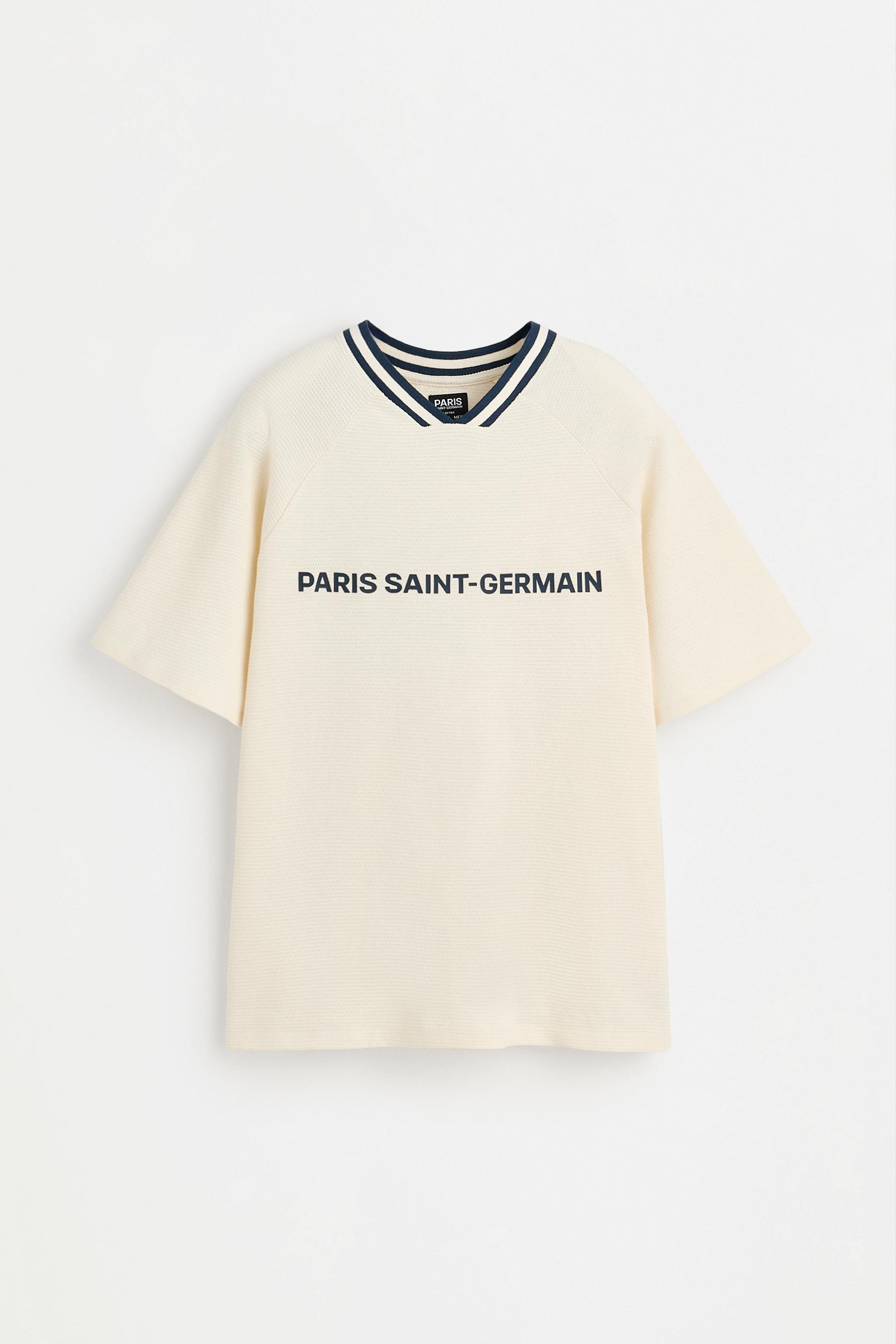 Paris Saint-Germain x Lefties textured T-shirt — BUTTER