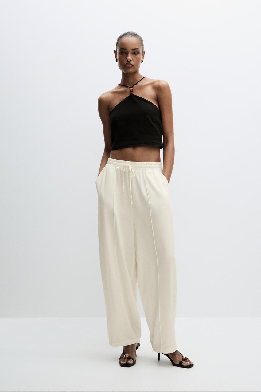 Pantalón rústico Anchos Pantalones ROPA Mujer Lefties ESPAÑA