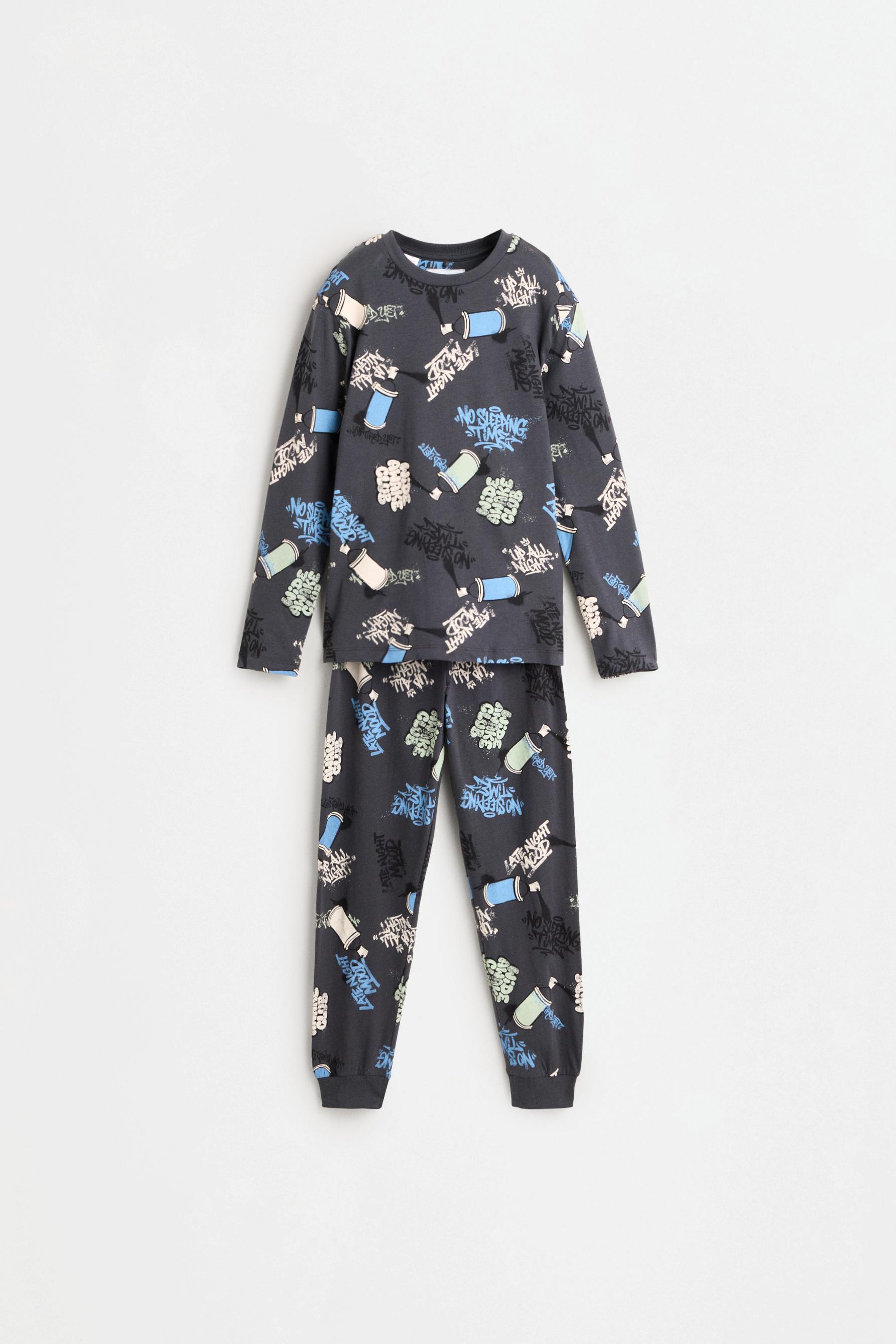 Long printed pyjamas — LEAD