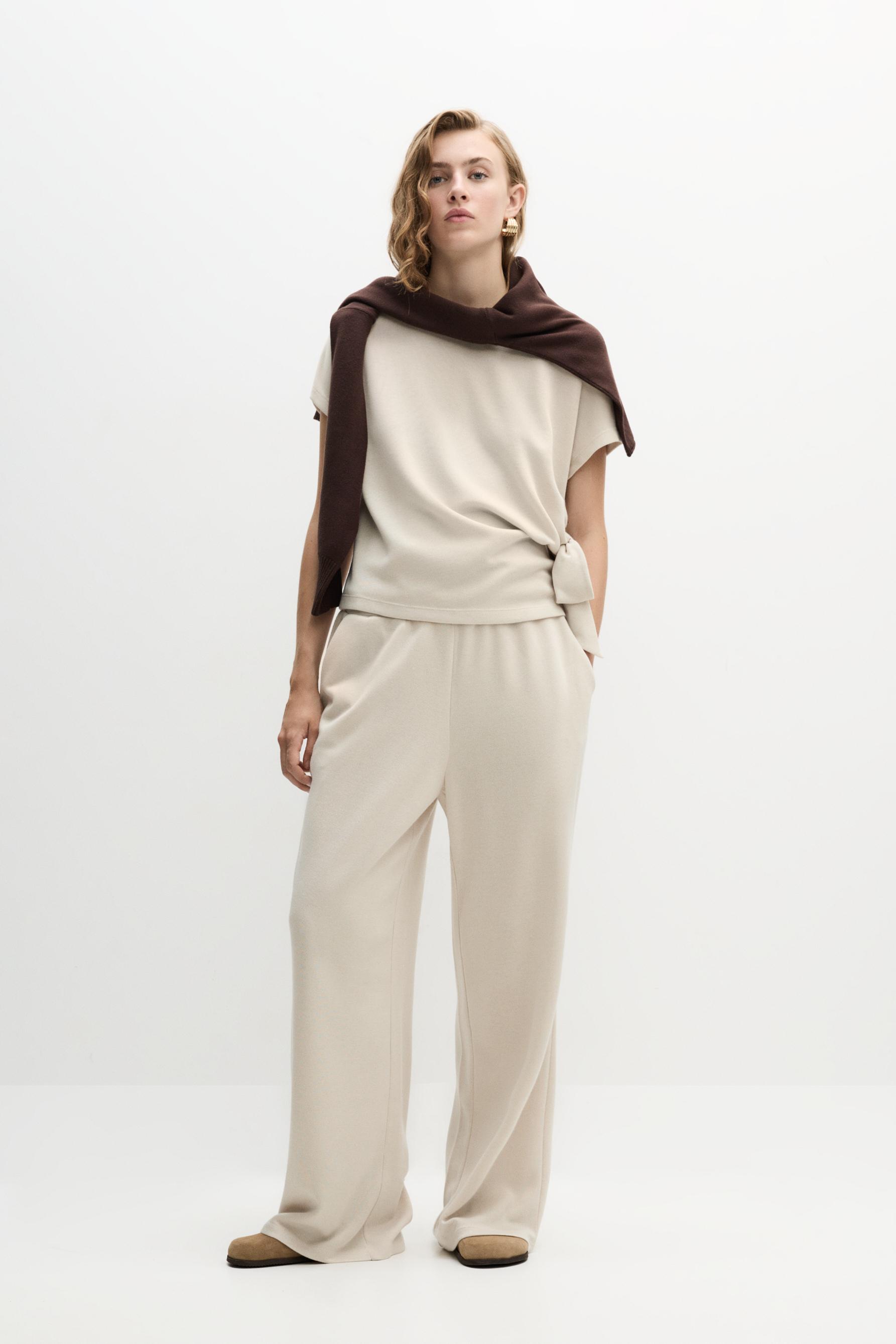 Pantalón punto cortado