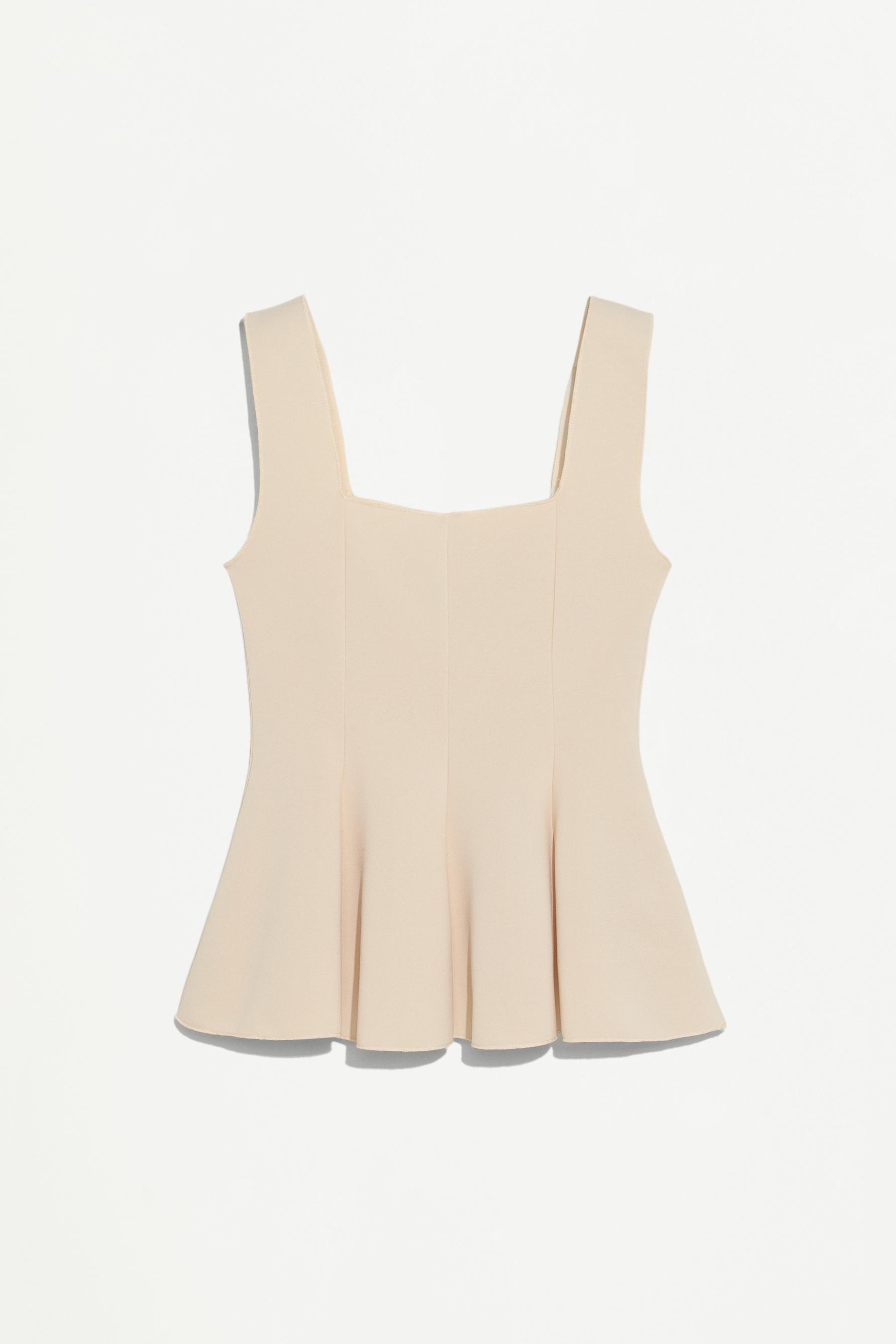 Tops Less Spain Peplum top - Tops | Bodysuits - CLOTHING - Woman | LEFTIES Spain