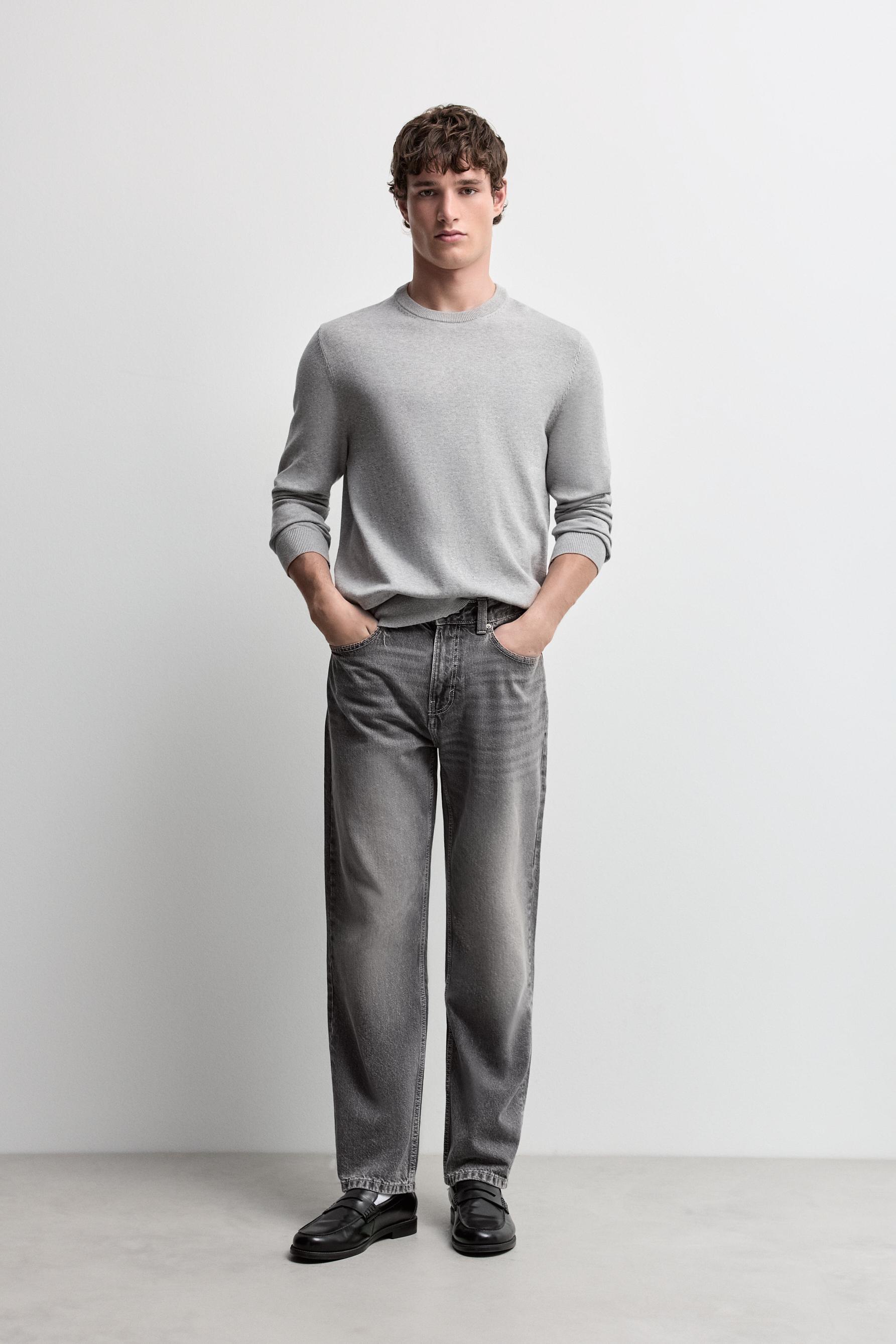 Straight jeans — PALE GREY