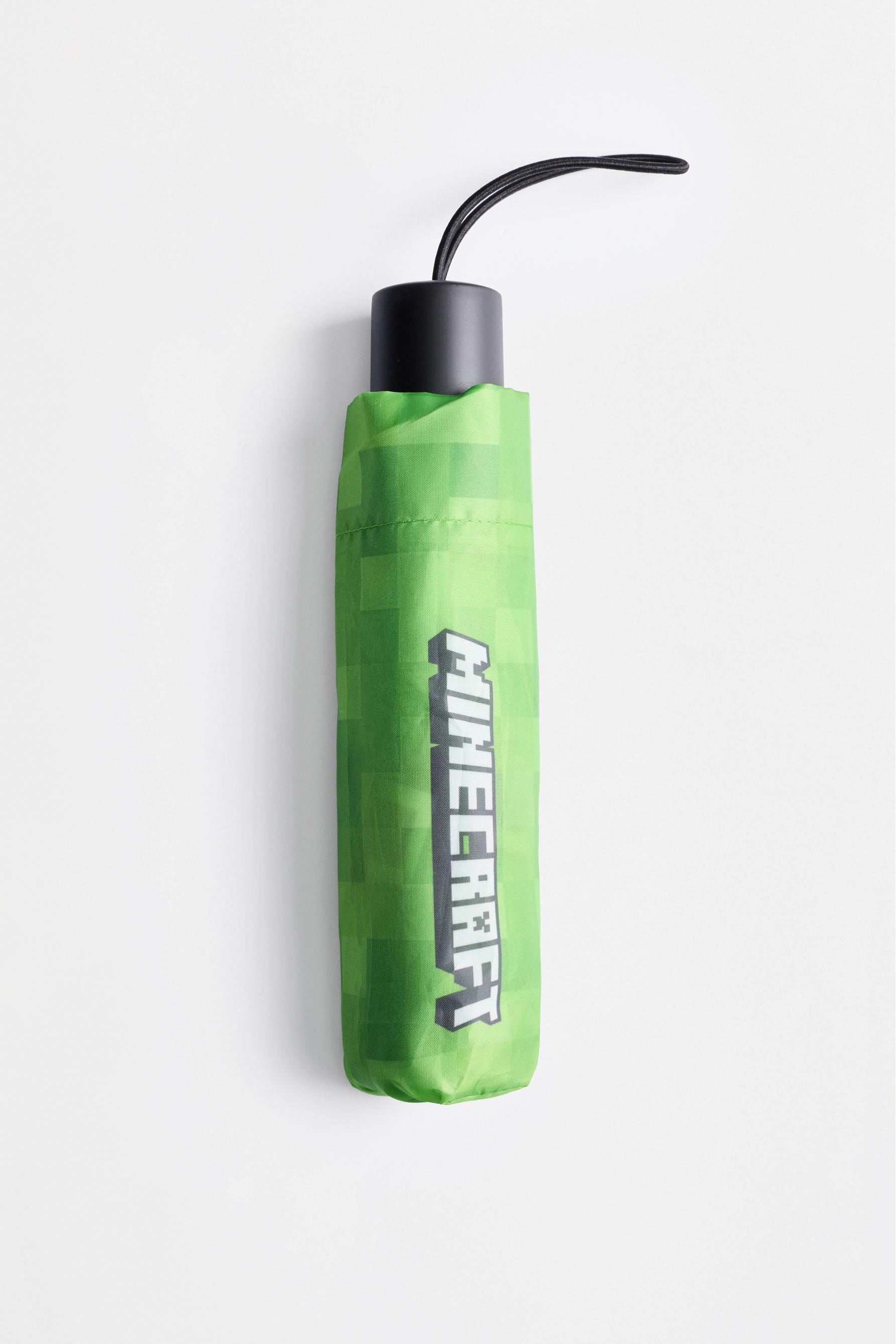 Minecraft folding umbrella — GREEN