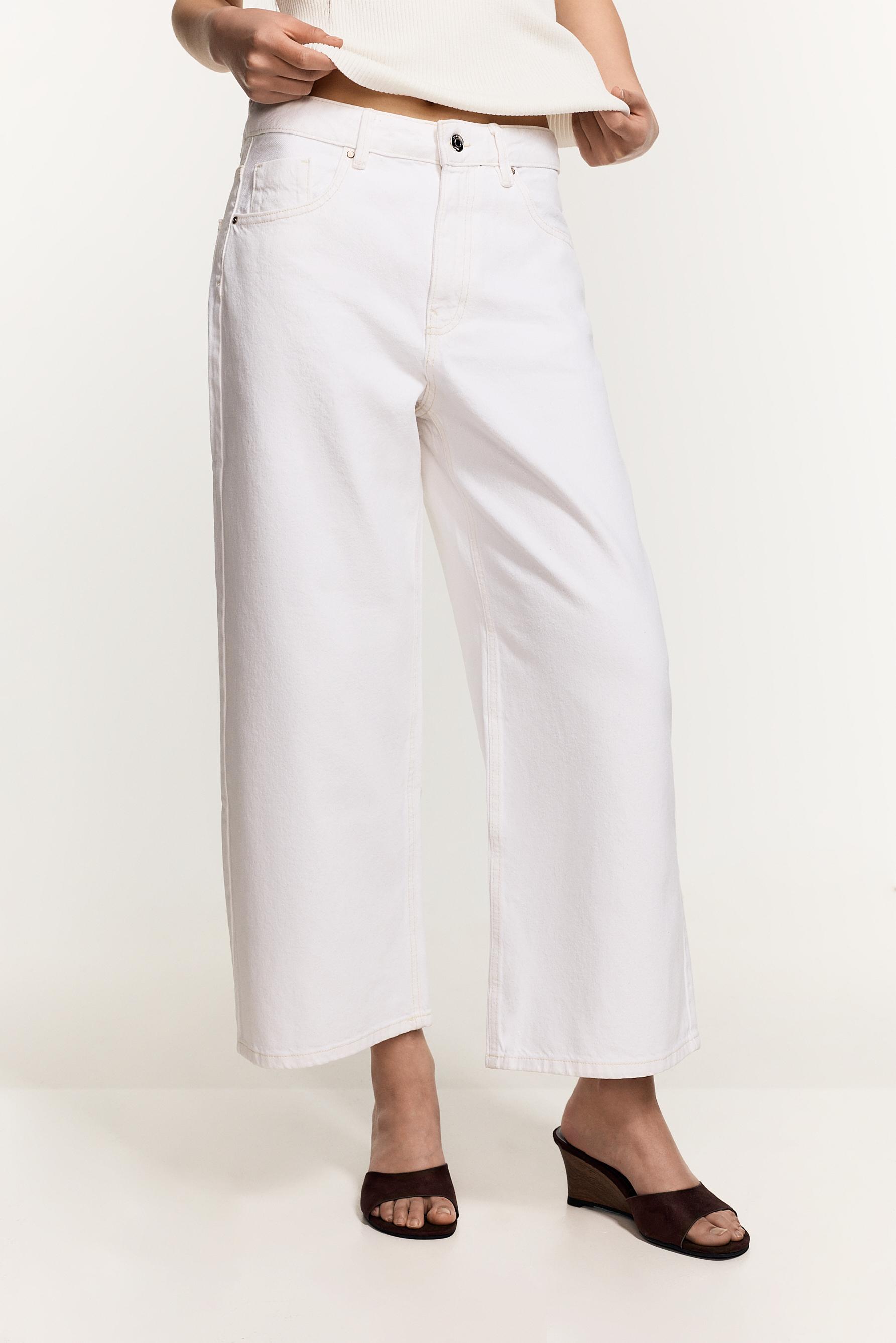 Culotte jeans — OFF WHITE