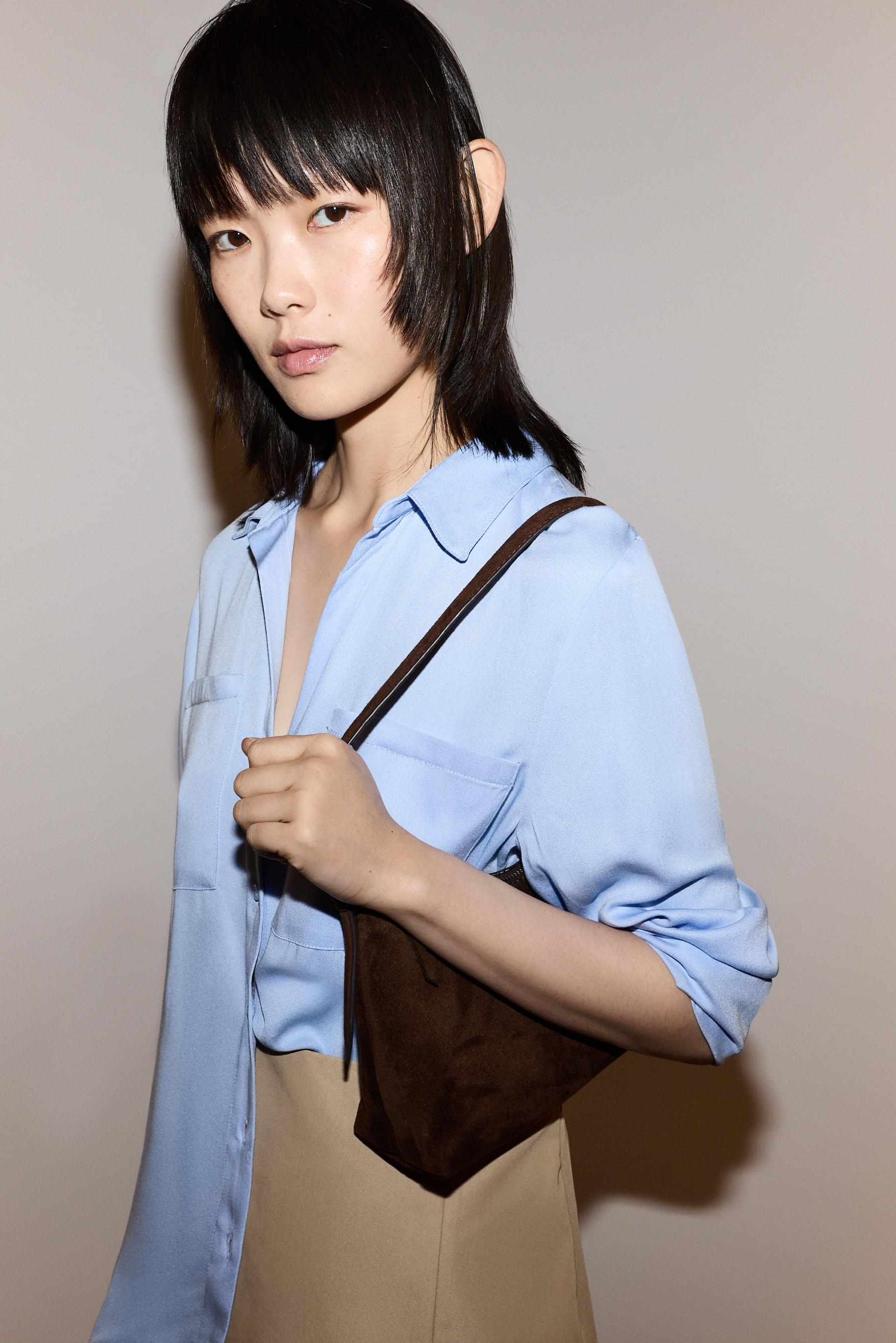 Flowy pocket shirt — MARL