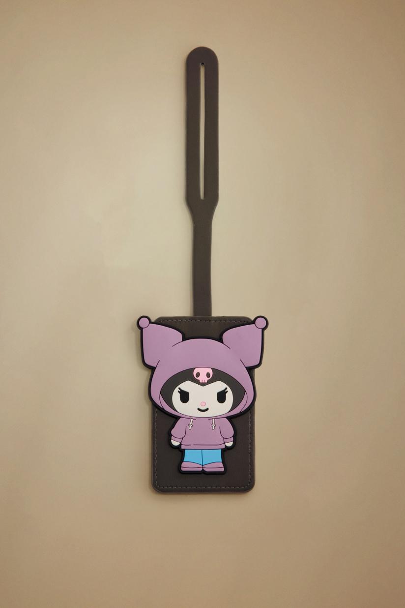 Identificador de mala Kuromi Hello Kitty ©SANRIO