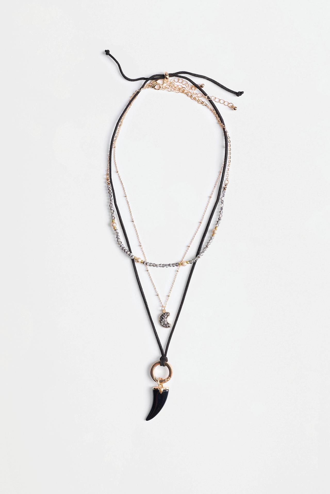 Assorted necklaces (3-pack) — GOLDEN