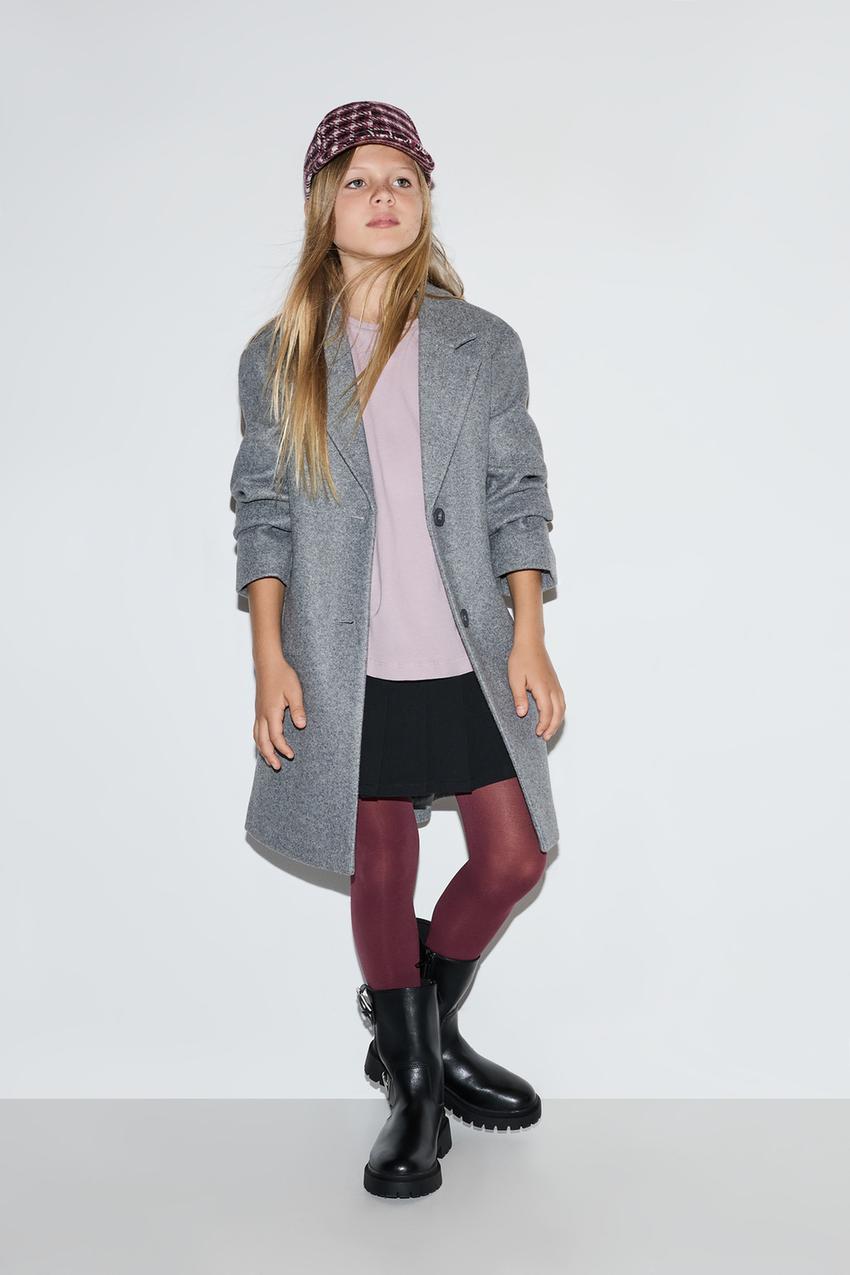 Abrigo largo paño Suéteres ROPA Niño Niños Lefties México