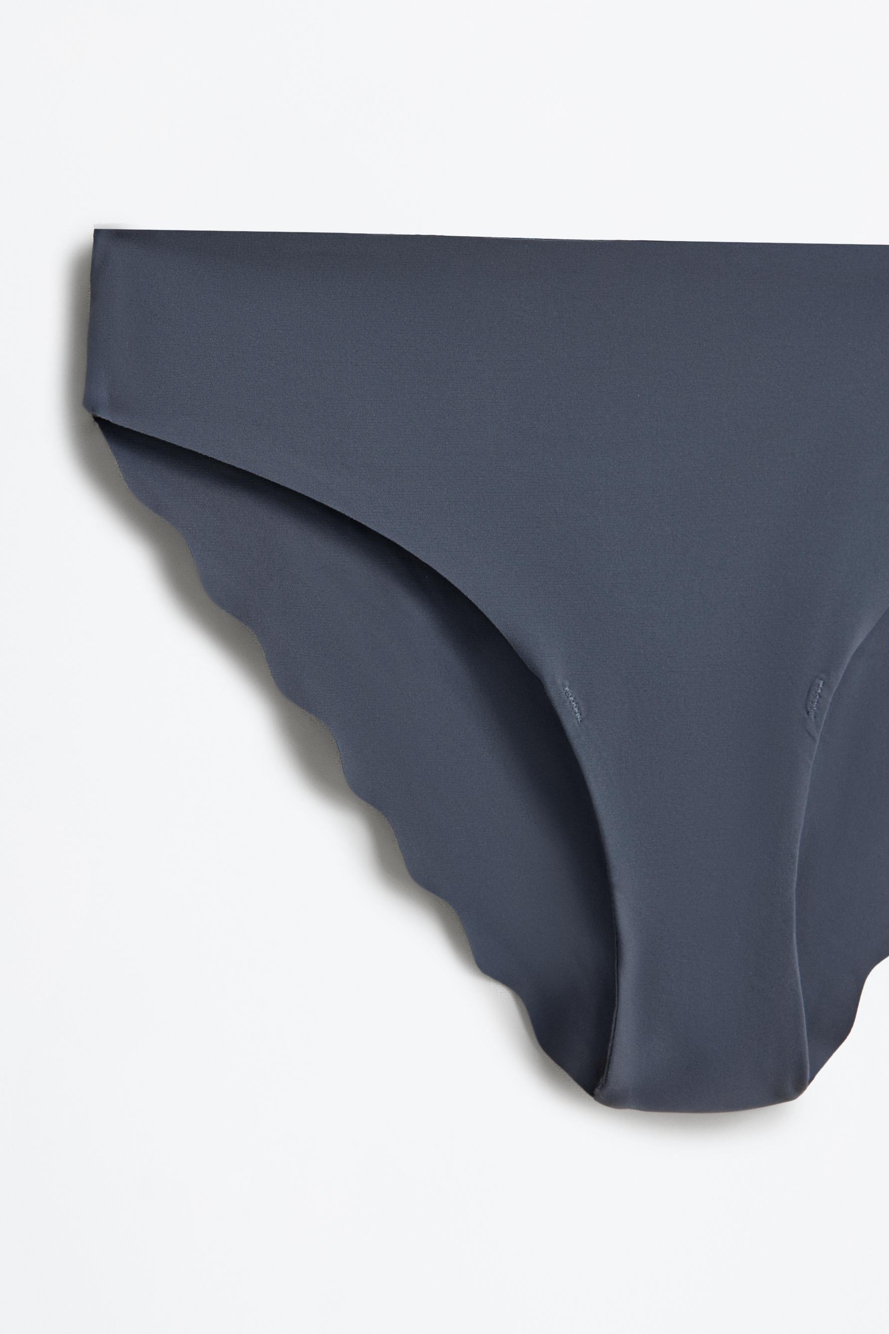 Pack of 3 classic microfibre briefs — BLUE TONES