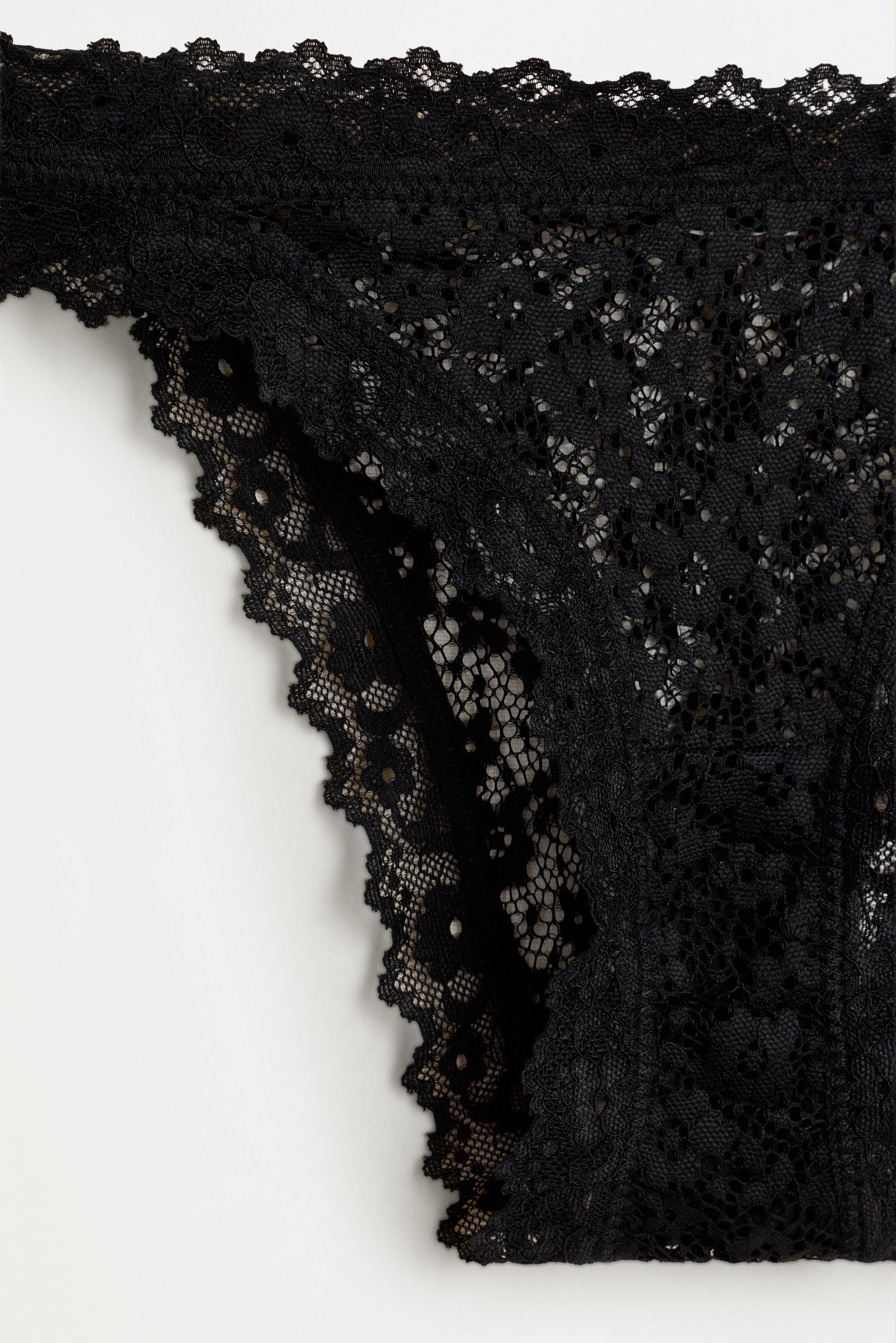 Classic Lace Briefs (2-Pack) — BURGUNDY