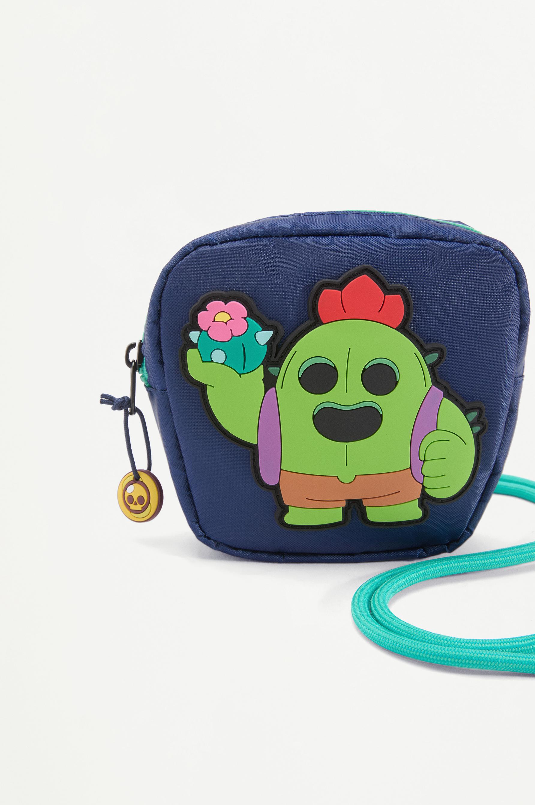SPIKE BRAWL STARS ©Supercell Oy SHOULDER BAG — BLUE