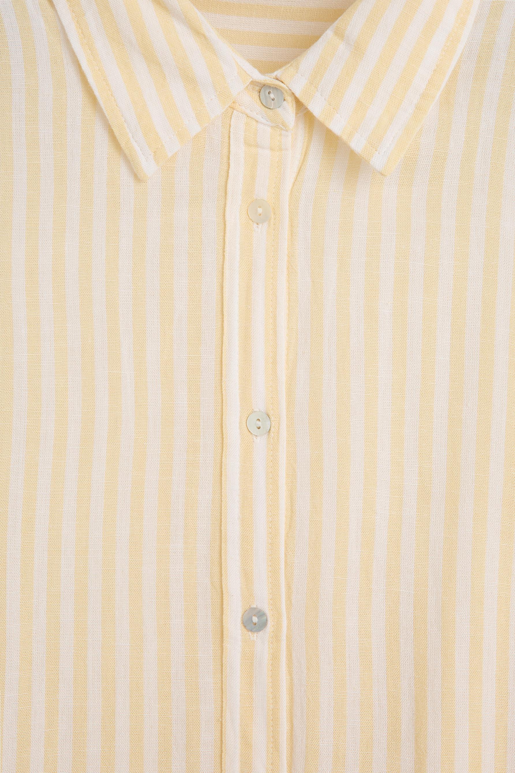 Oversize rustic shirt — YELLOW