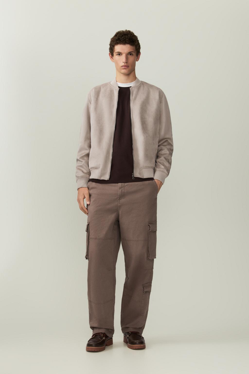 Baggy cargo trousers