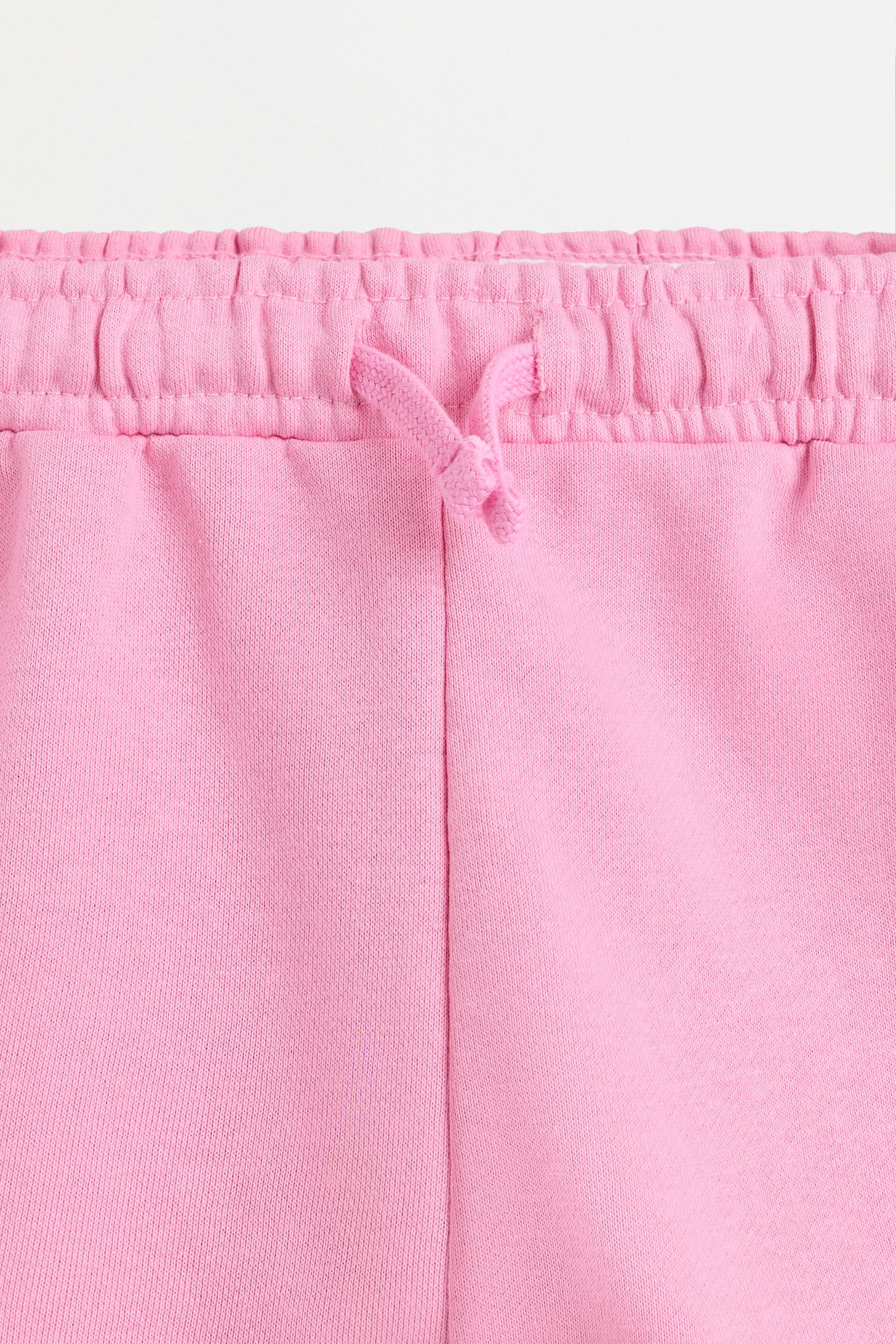 Plain plush shorts — FUCHSIA (alternate view)