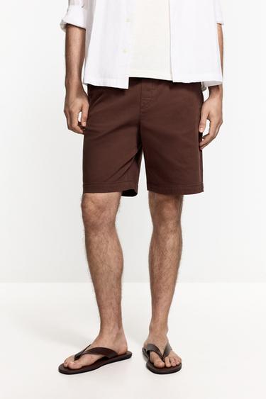 Jogger Bermuda shorts — COPPER 1