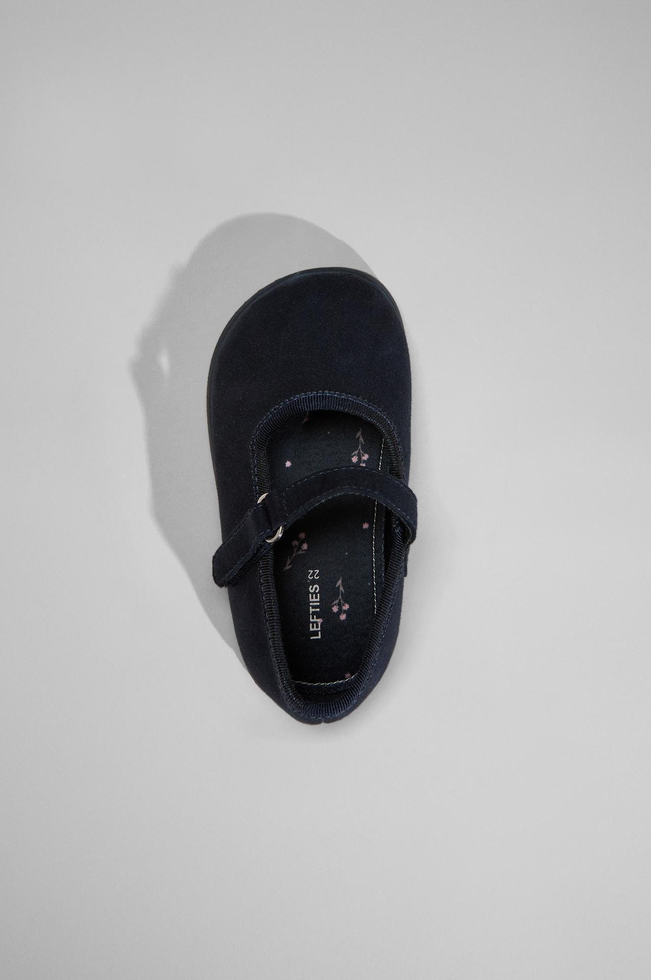 Barefoot Mary Janes — NAVY BLUE