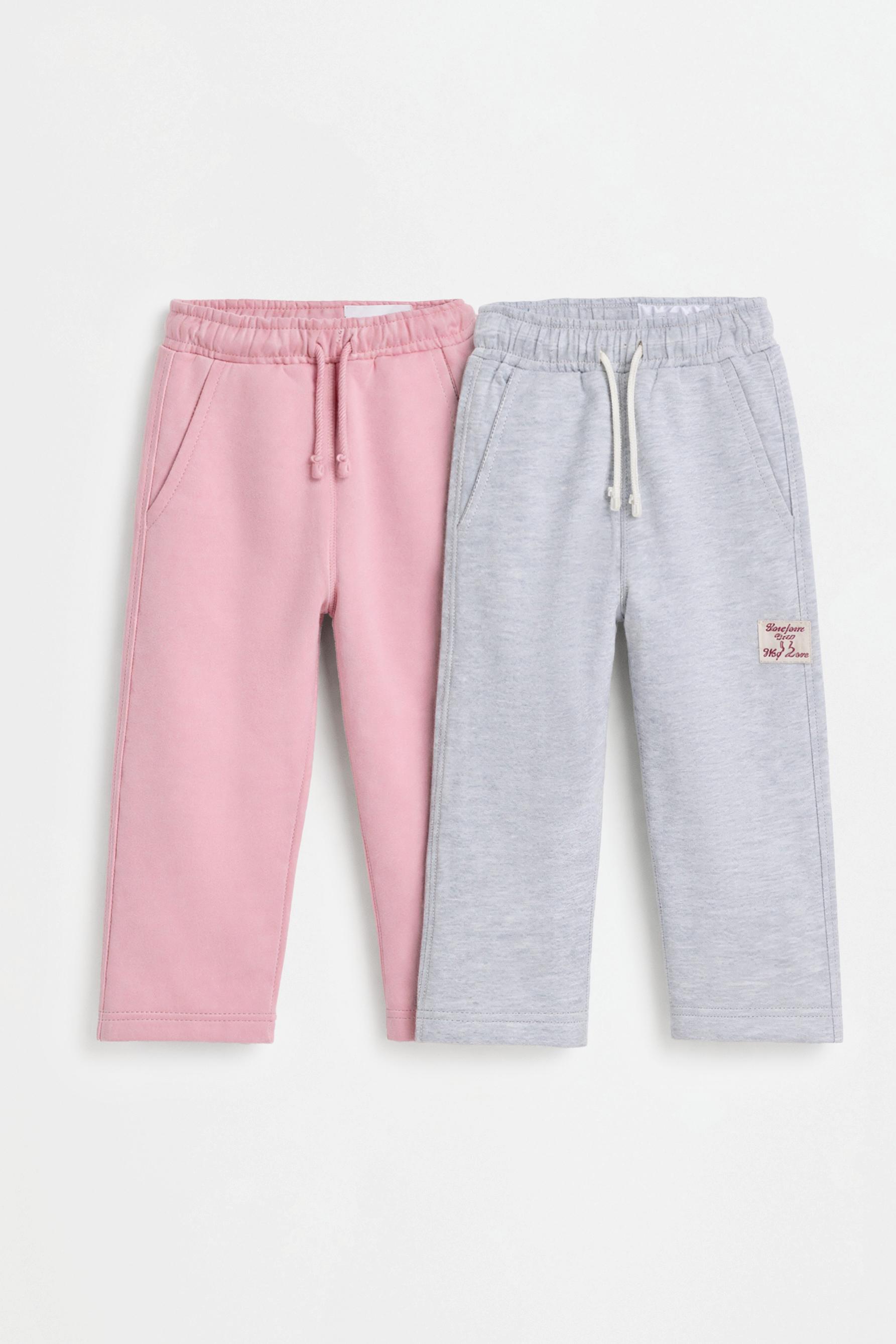 Pack of 2 plush trousers — PINK