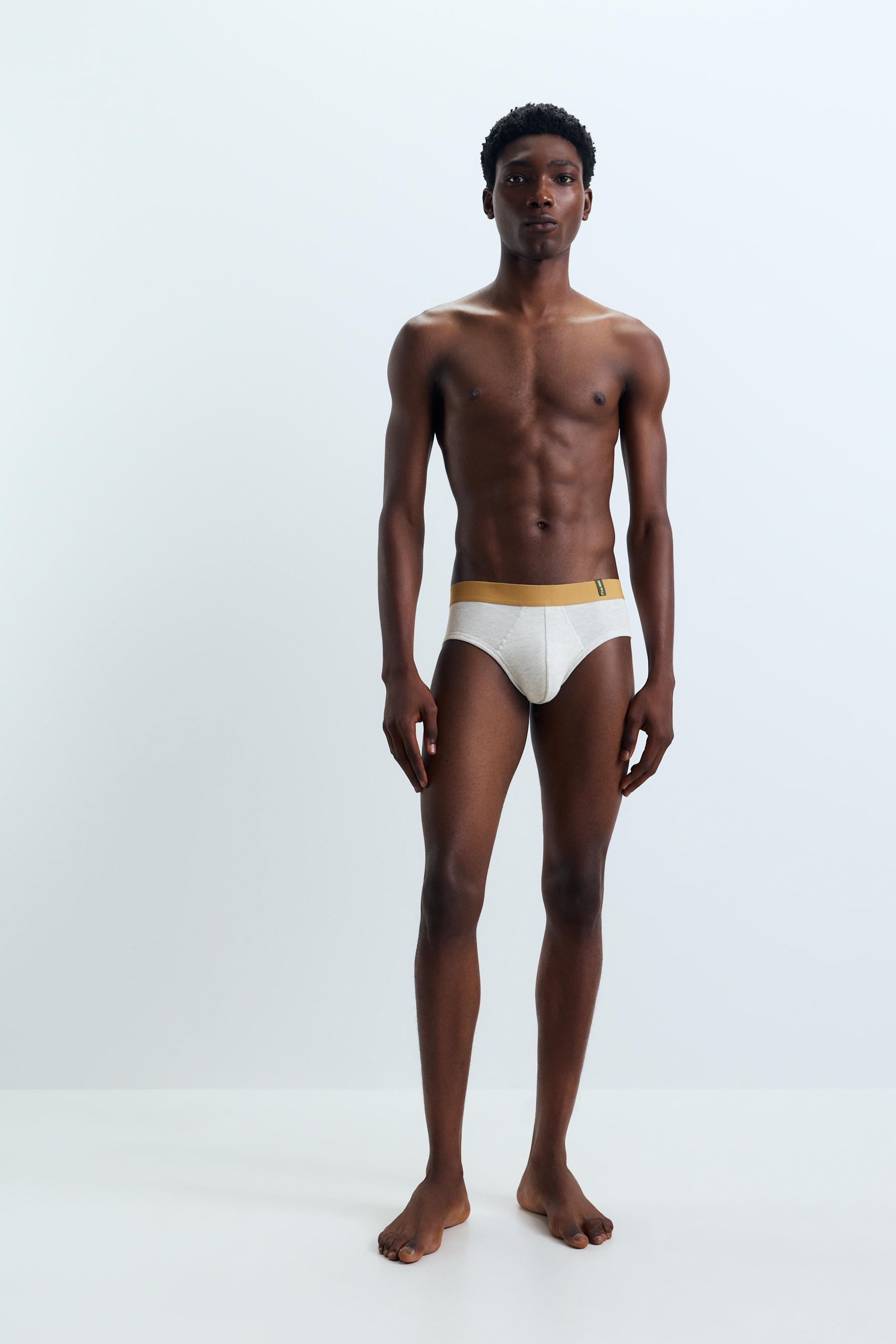 Pack 5 calzoncillos slip combinados