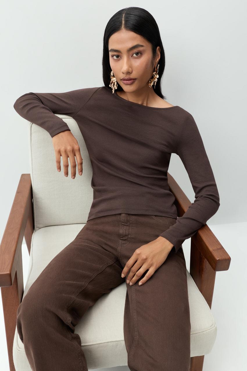 Camiseta fluida Camisetas Básicas Camisetas ROPA Mujer