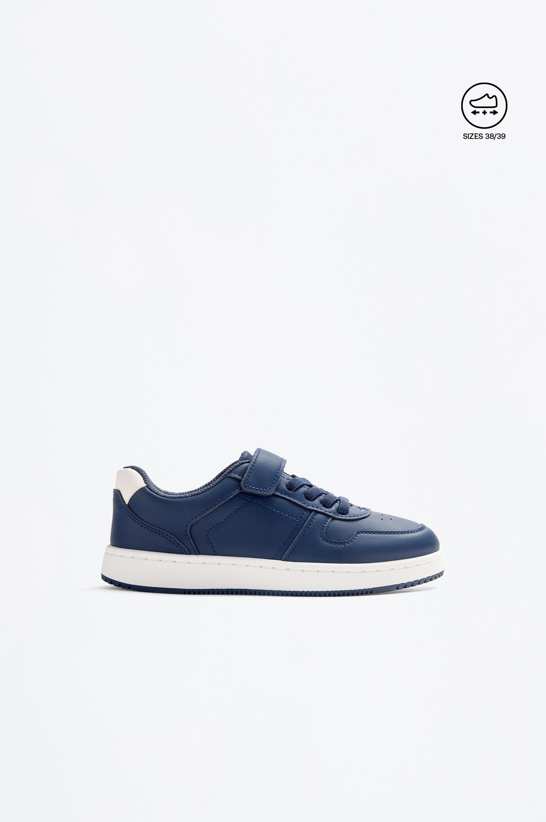 Retro athletic shoe — NAVY BLUE