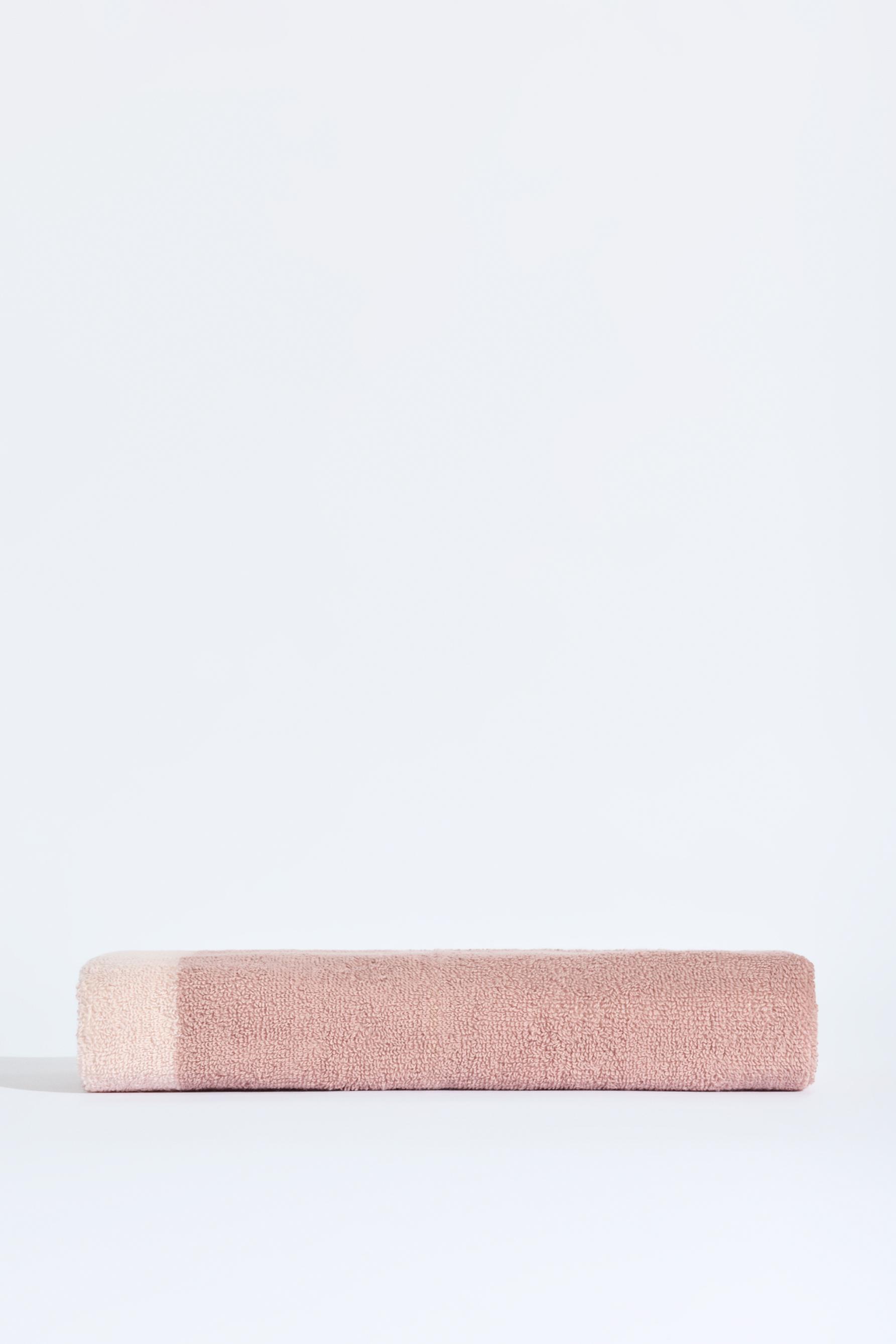 Toalla de lavabo color block 90 x 50 cm