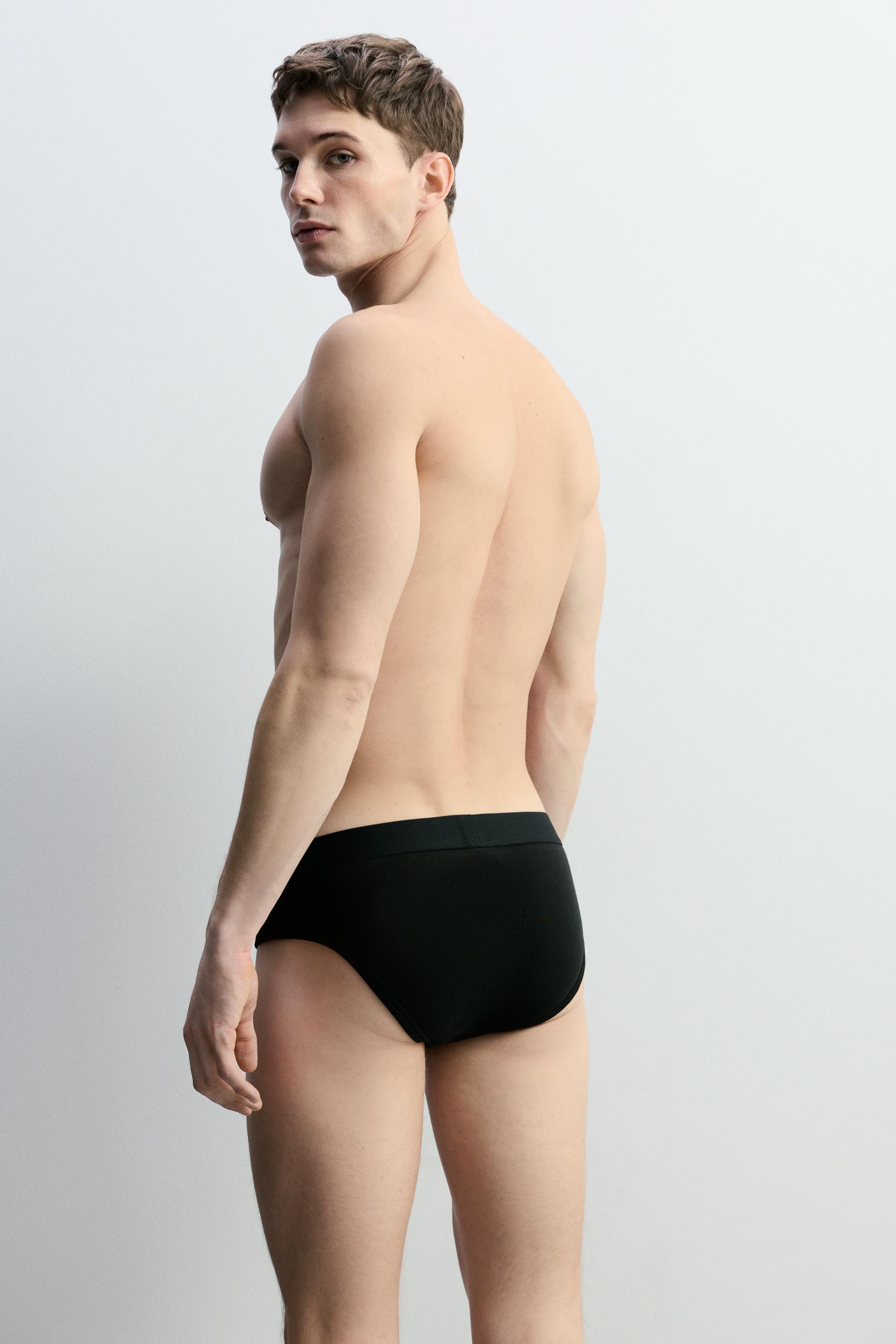 Briefs (3-Pack) — BLACK