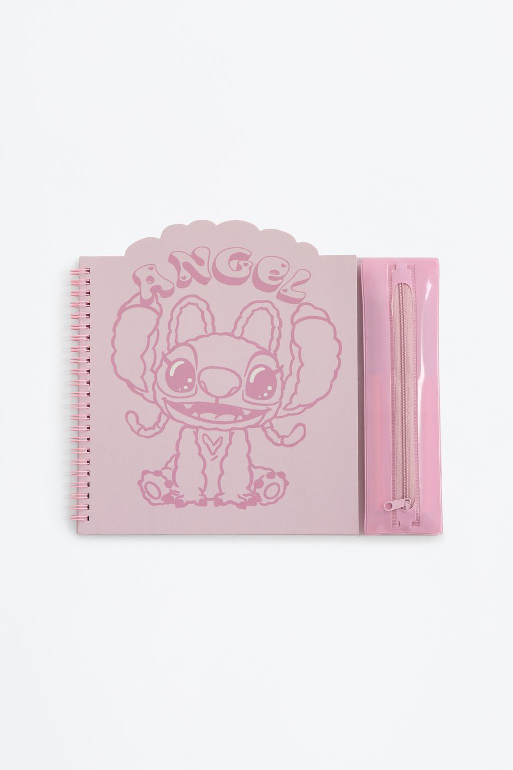 Angel Lilo & Stitch ©Disney notebook and pencil case set