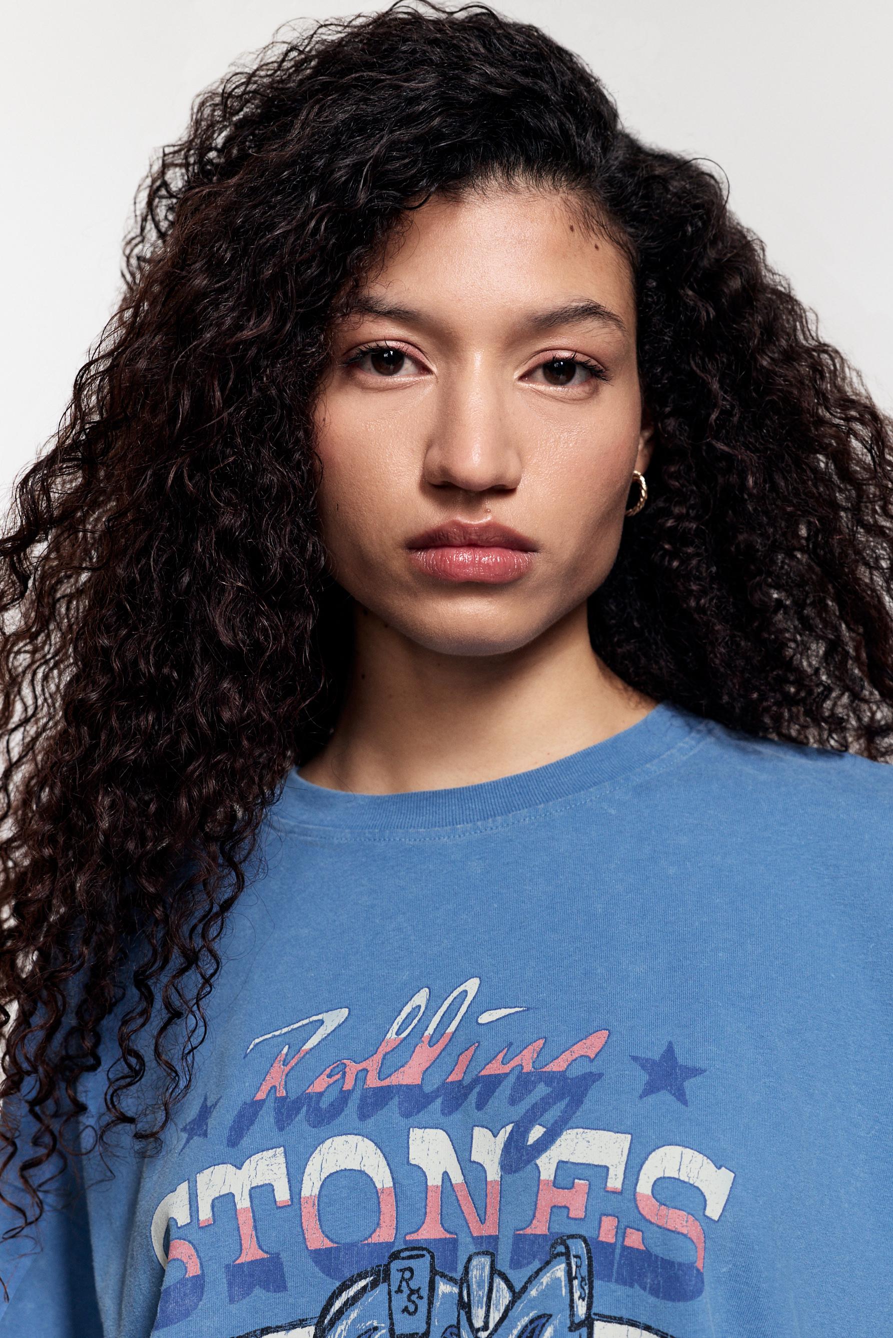 Rolling Stones ©Universal oversize T-shirt — PALE BLUE