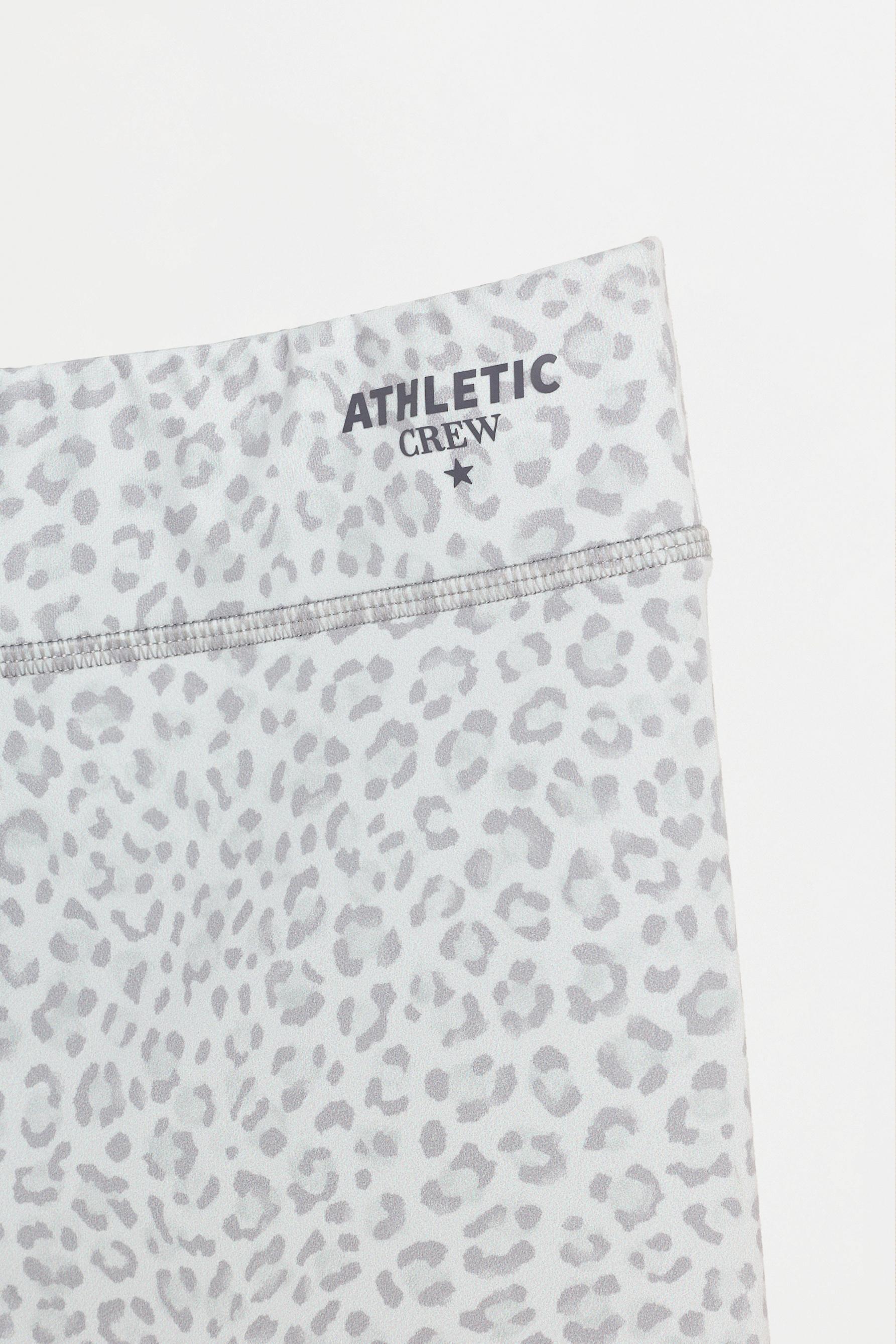 Printed cycling leggings — GREY
