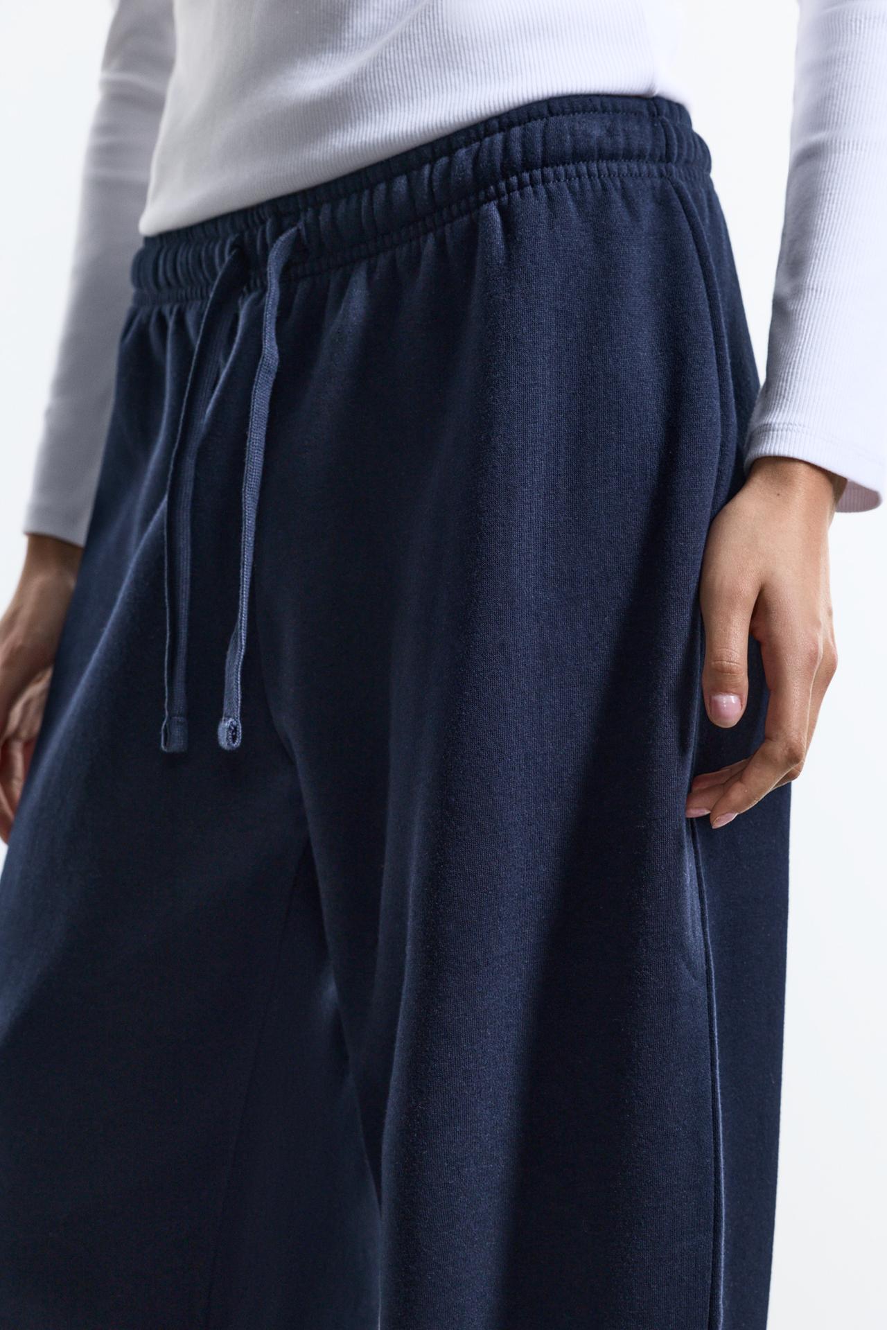 Basic tracksuit bottoms — DARK NAVY