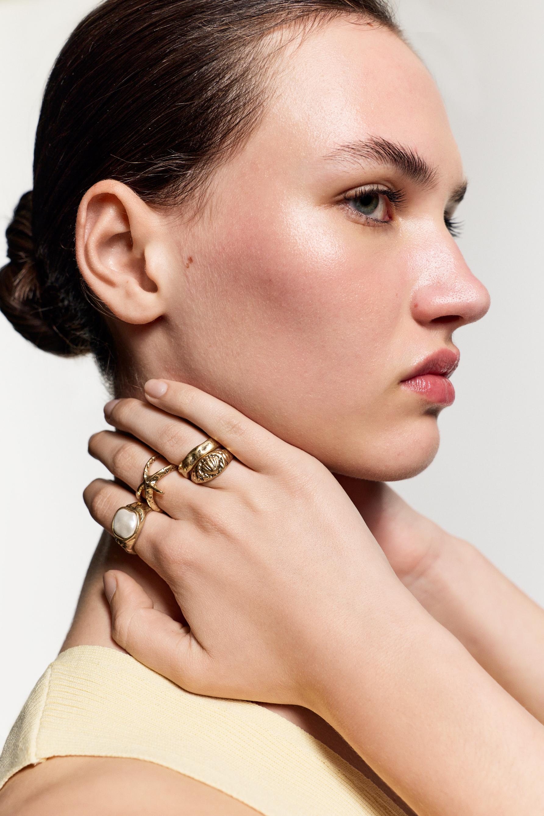 Anillos dorados (Pack 4)