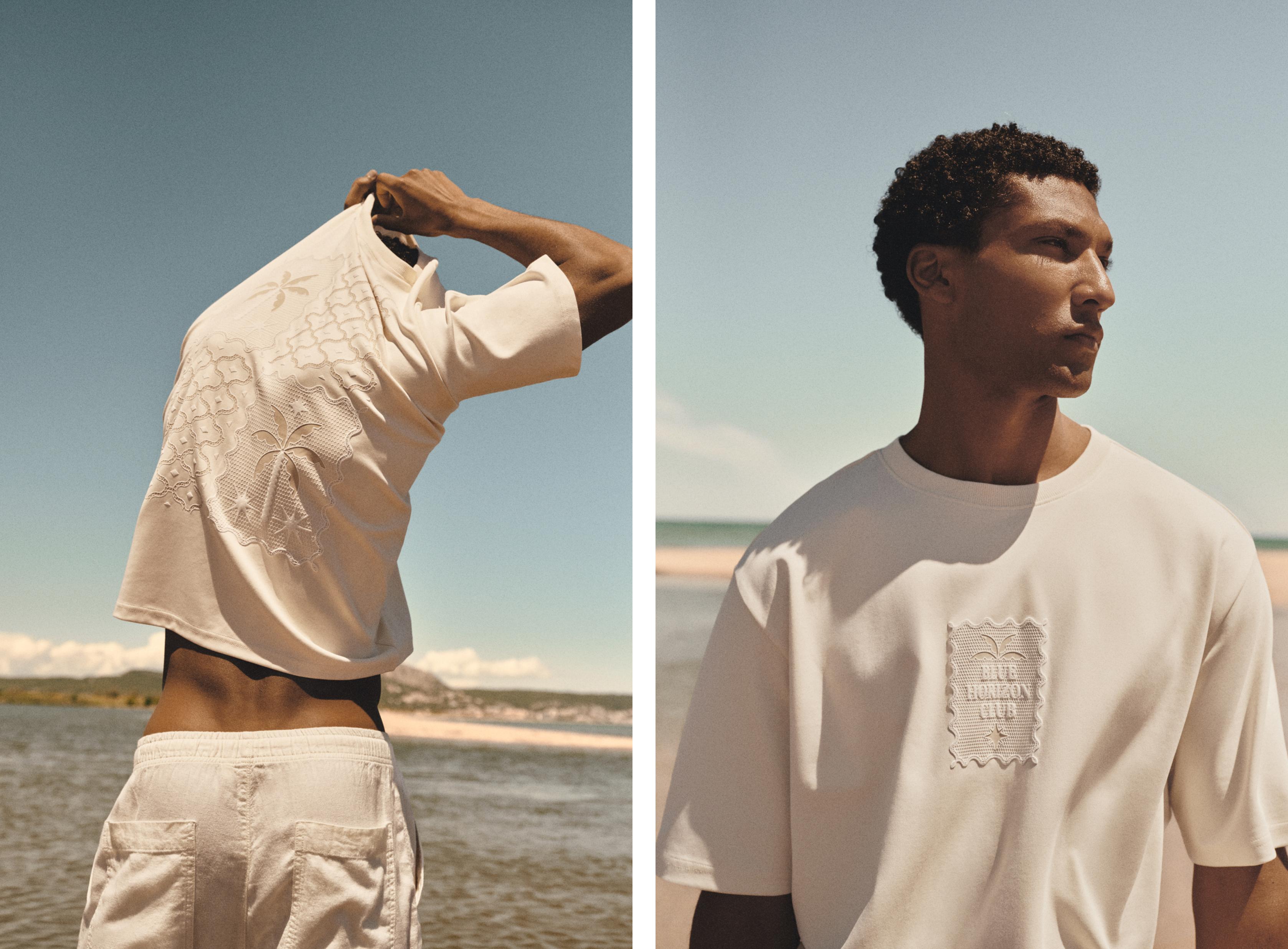 Back print T-shirt — BUTTER