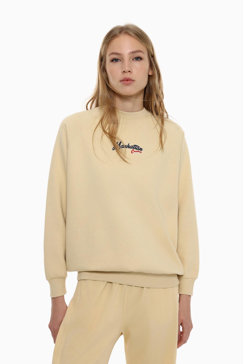 Baskılı sweatshirt