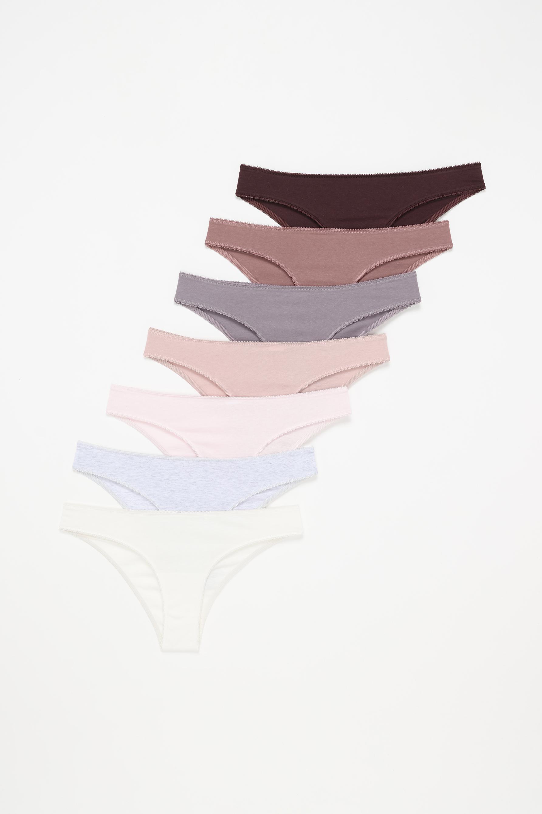 7-pack of Brazilian briefs — VARIOUS