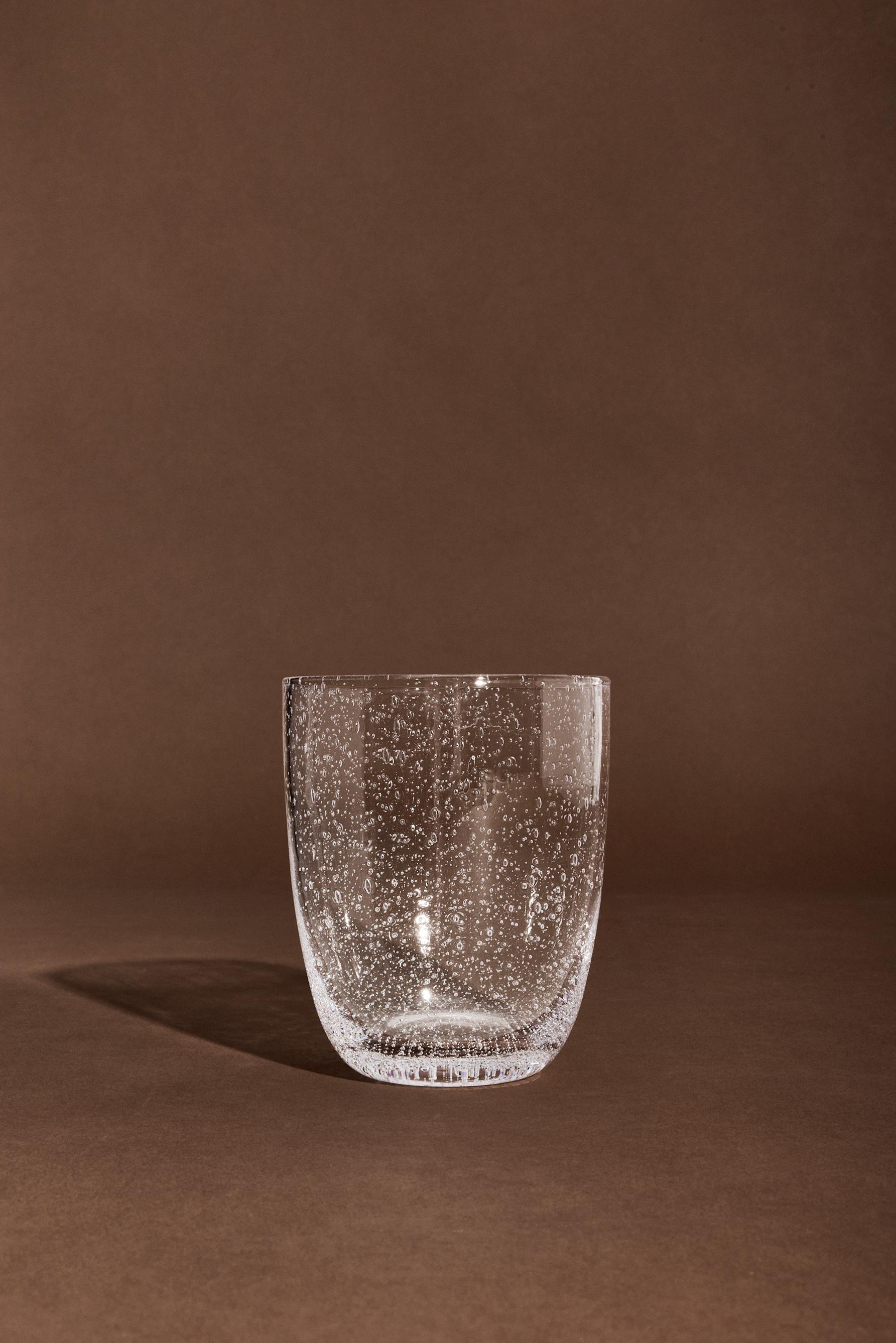 Vaso cristal relieve