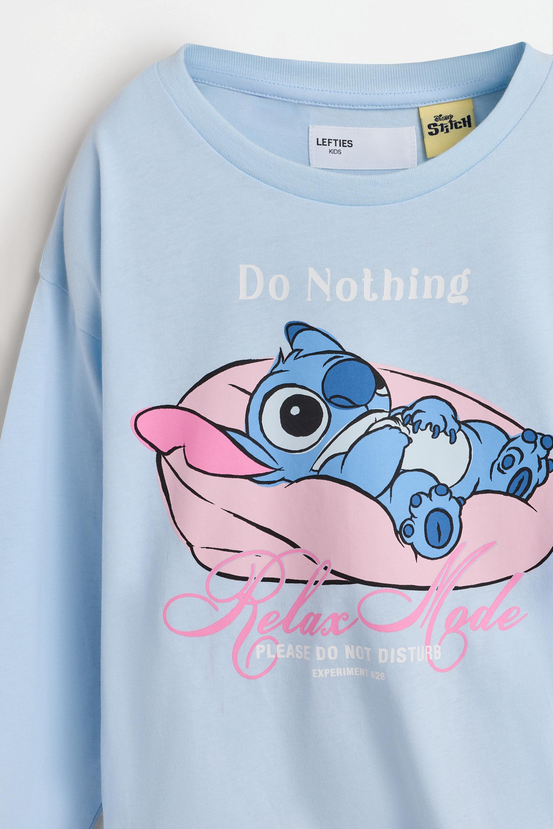 Stitch ©Disney long pyjamas — PALE BLUE