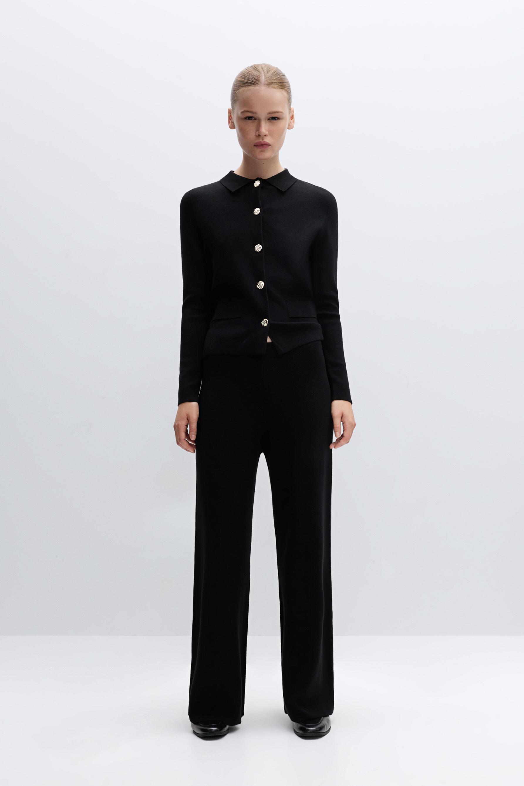 Pantalón punto fluido