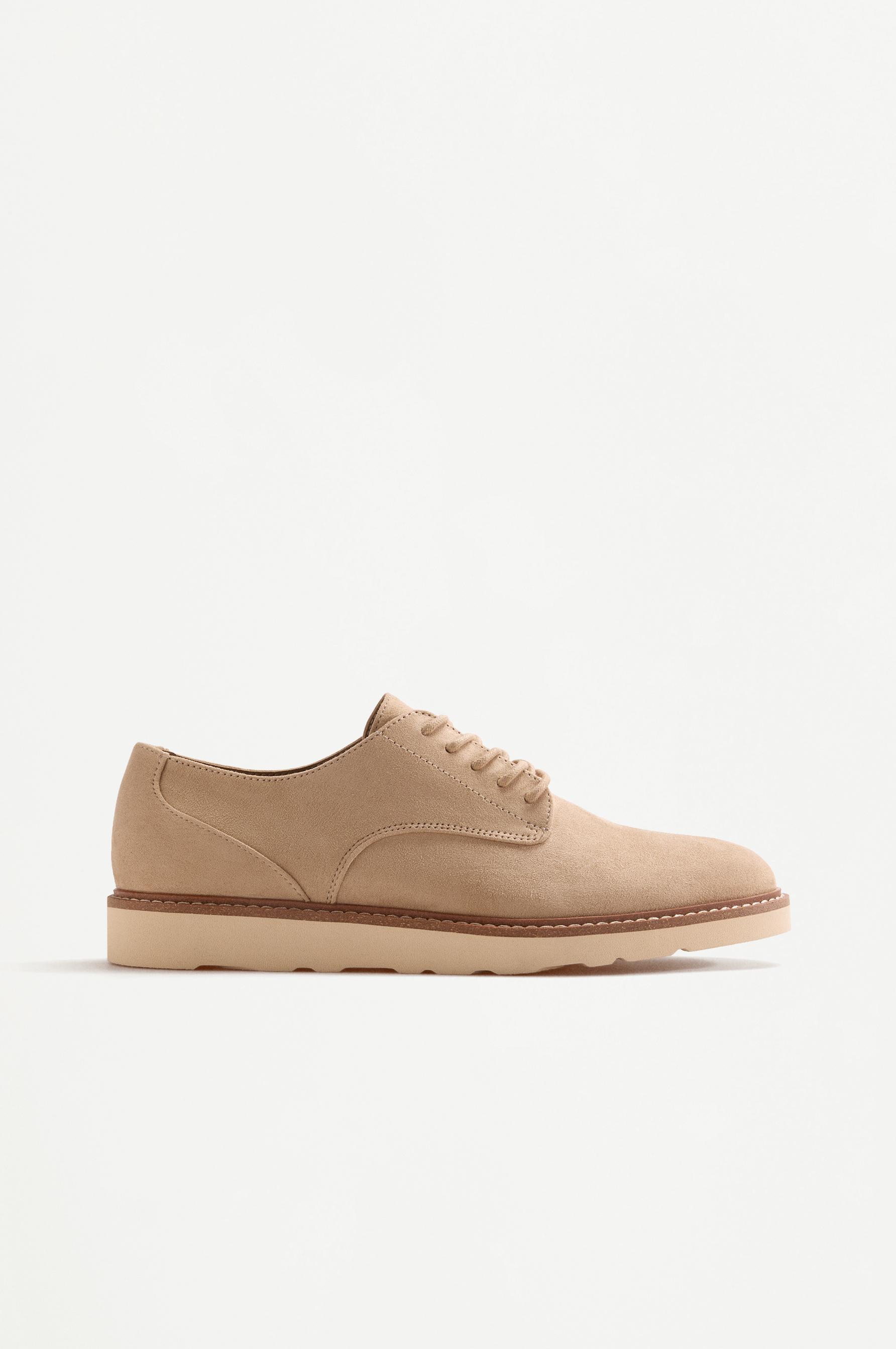 Blucher dress shoe — BEIGE