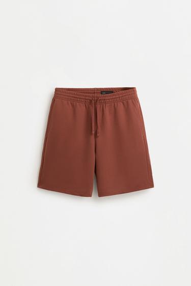 Basic tracksuit Bermuda shorts — RUSSET 6