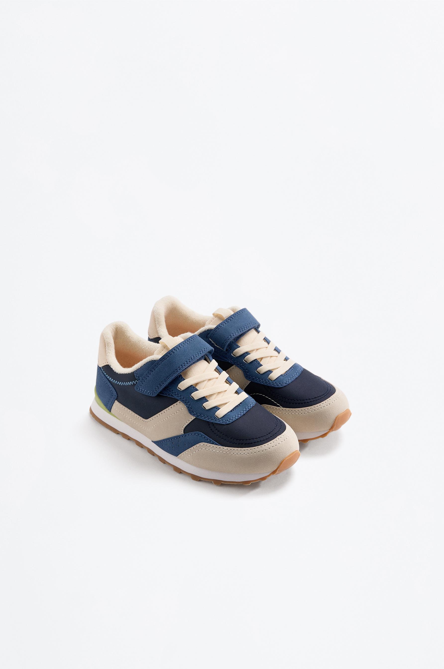 Athletic dress shoe — BLUE