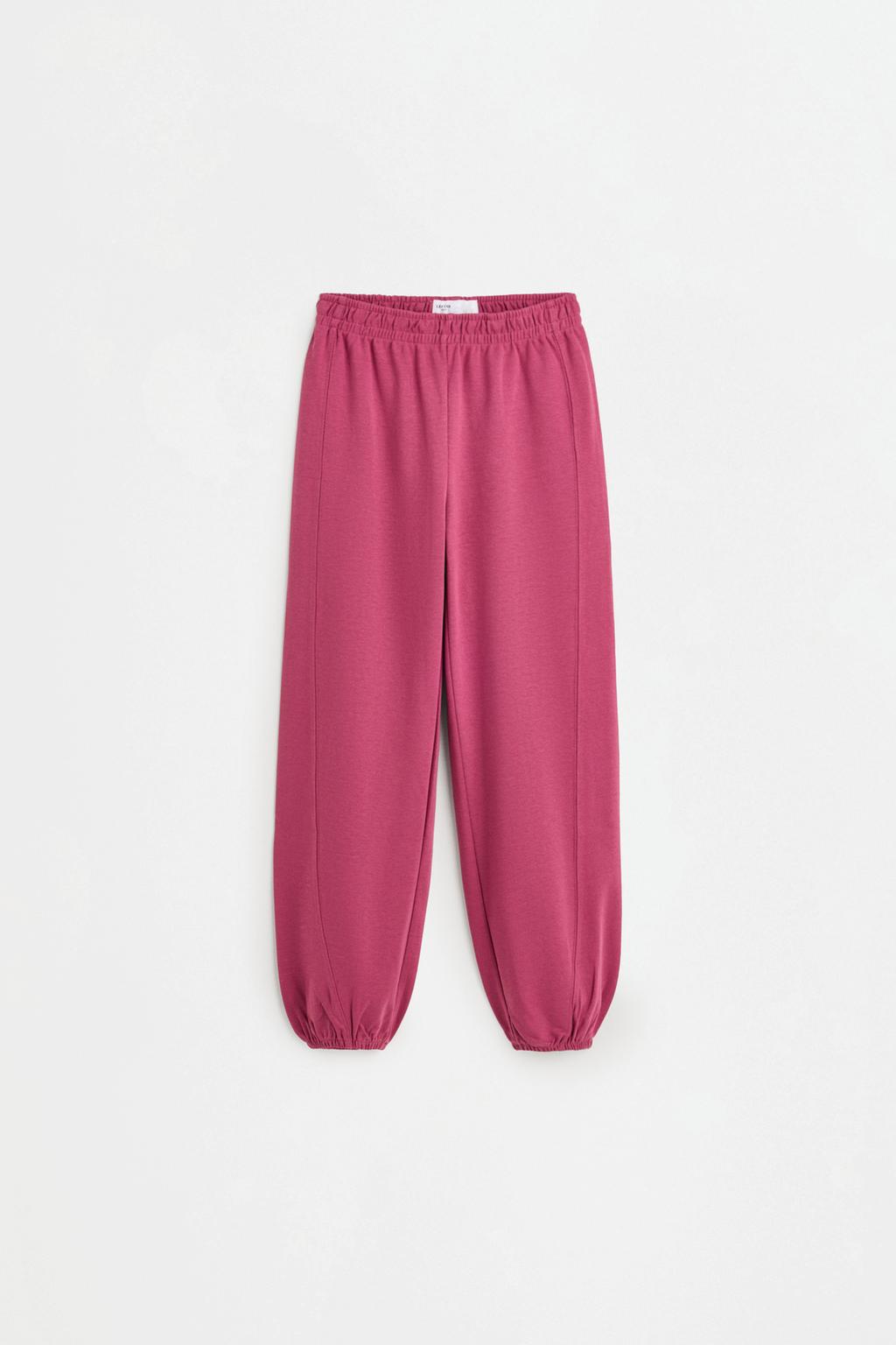 Lefties Interlock sarouel trousers